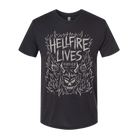 Hellfire Lives T-Shirt - Triblend - Flying House Threads