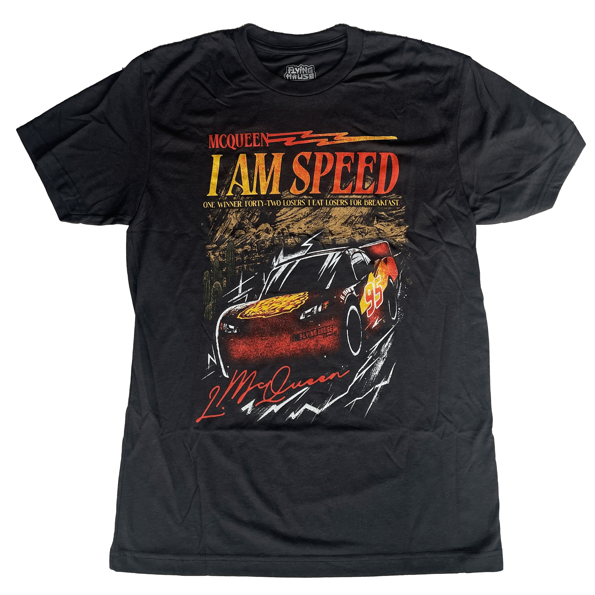 I am Speed T-Shirt - Triblend - flyinghousethreads