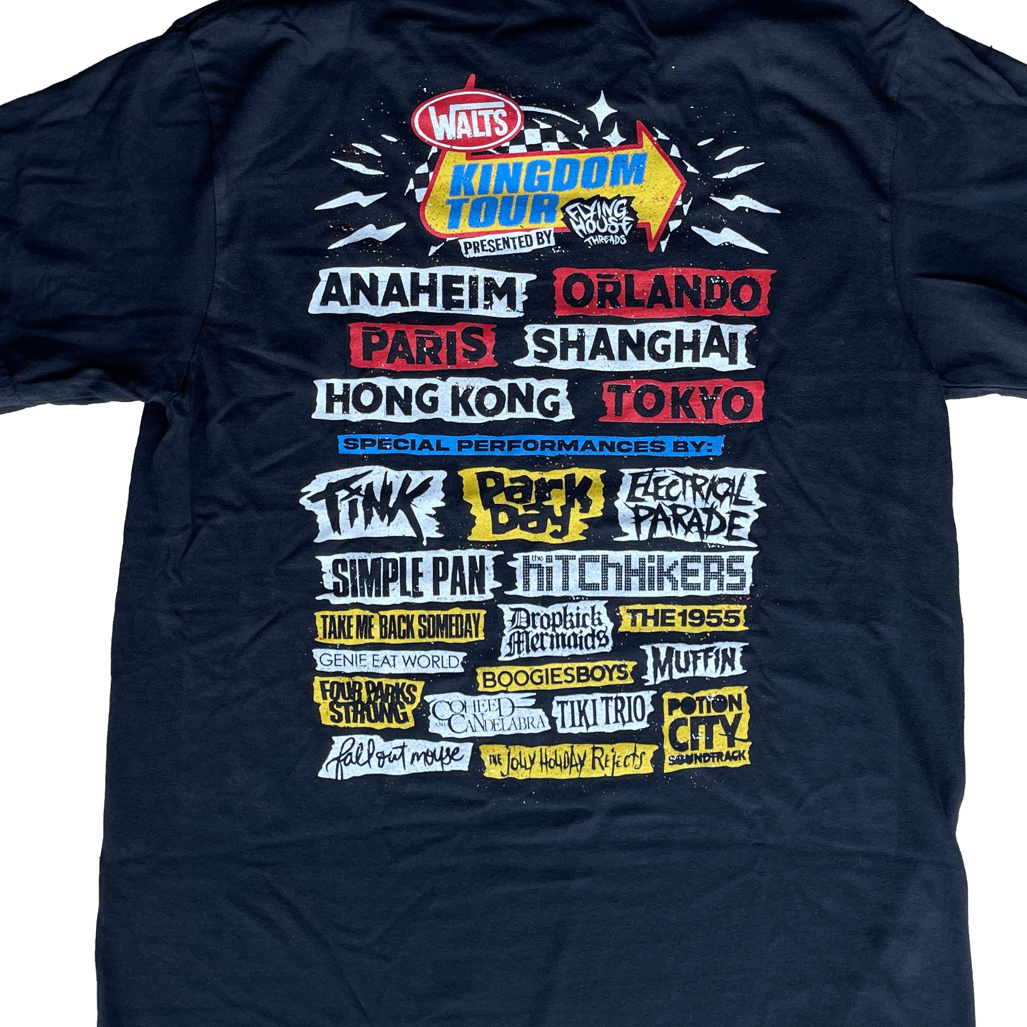 Kingdom Tour T-Shirt - 100% Cotton - flyinghousethreads