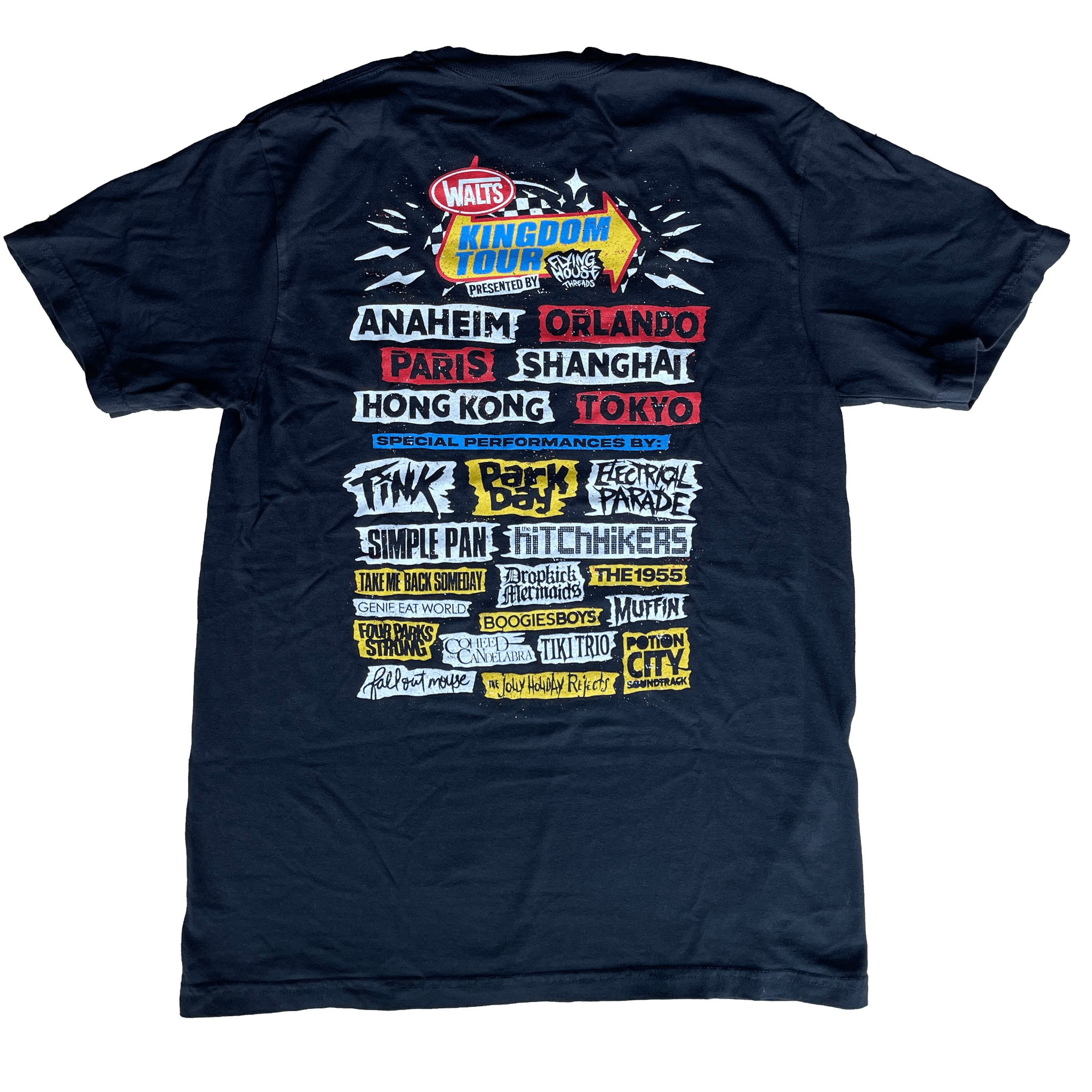 Kingdom Tour T-Shirt - 100% Cotton - flyinghousethreads