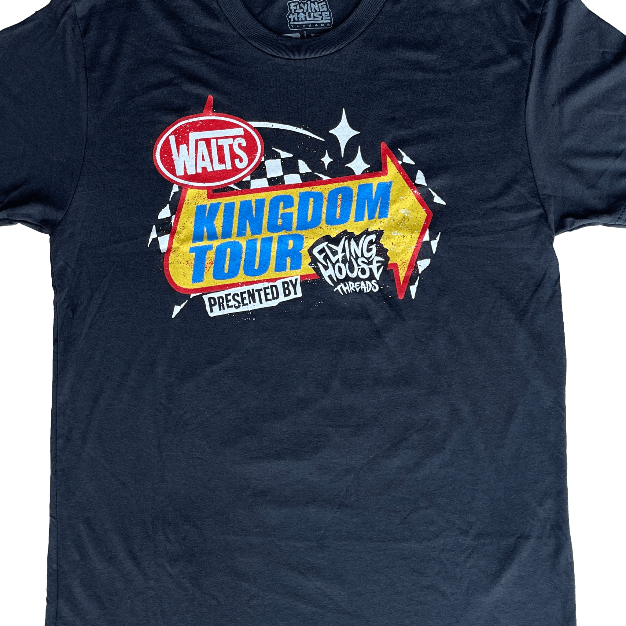 Kingdom Tour T-Shirt - Triblend - flyinghousethreads