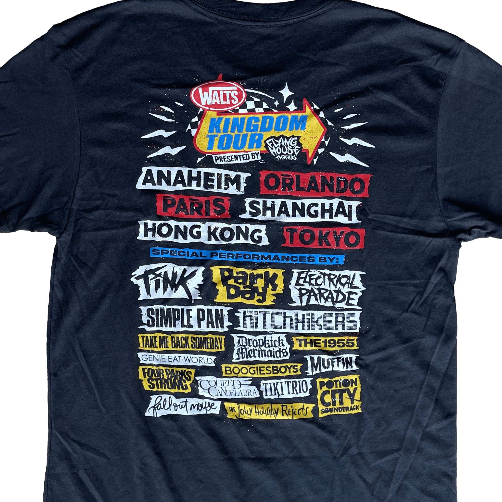 Kingdom Tour T-Shirt - Triblend - flyinghousethreads