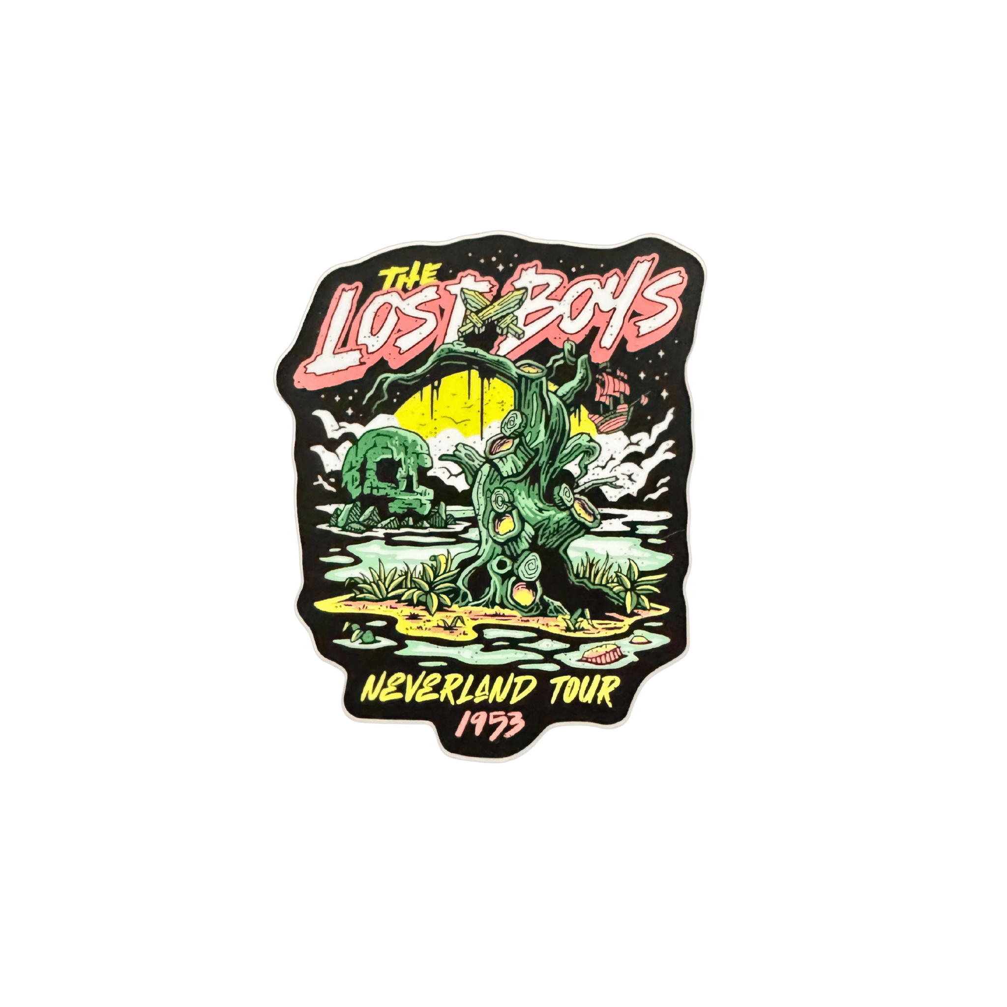 Lost Boys Stickers - Flying House Threads