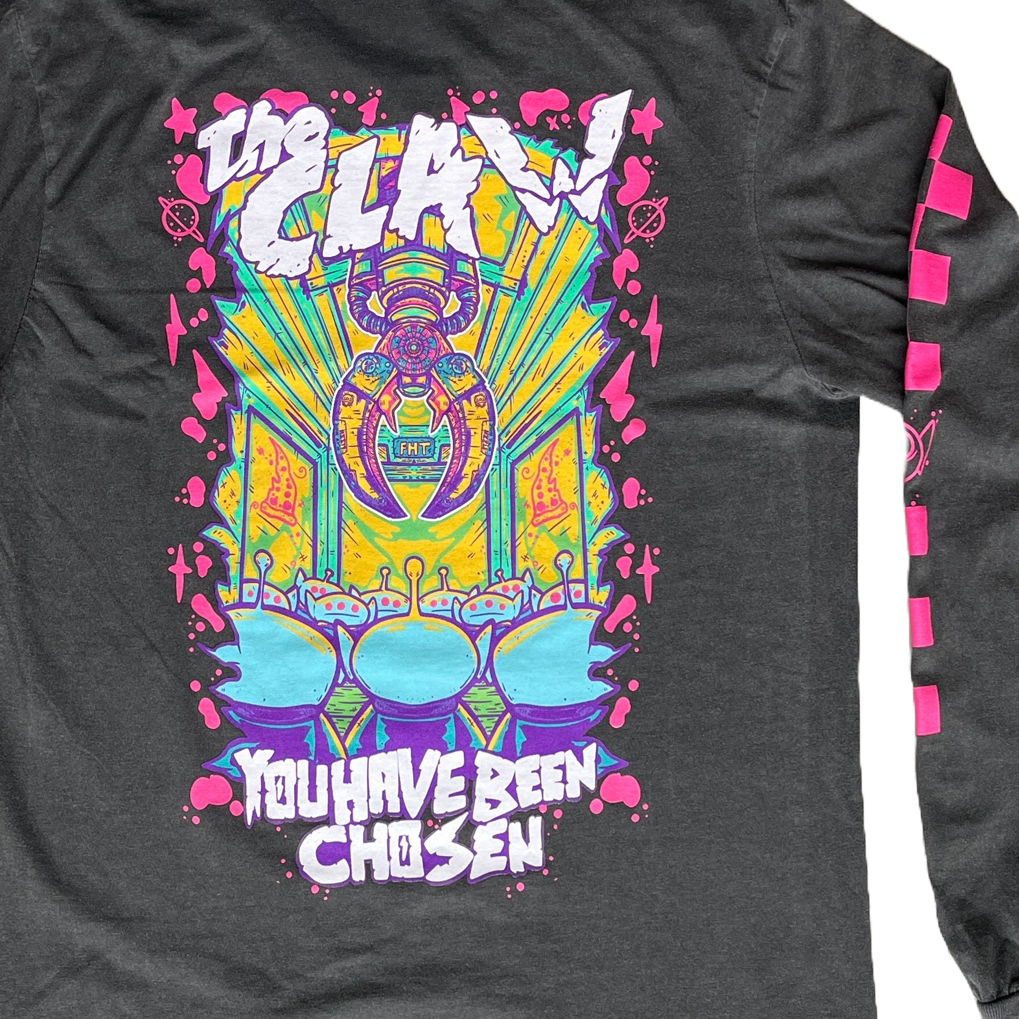 L/S The Claw T-Shirt - 100% Cotton - flyinghousethreads