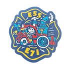 Main Street Stickers - Flying House Threads