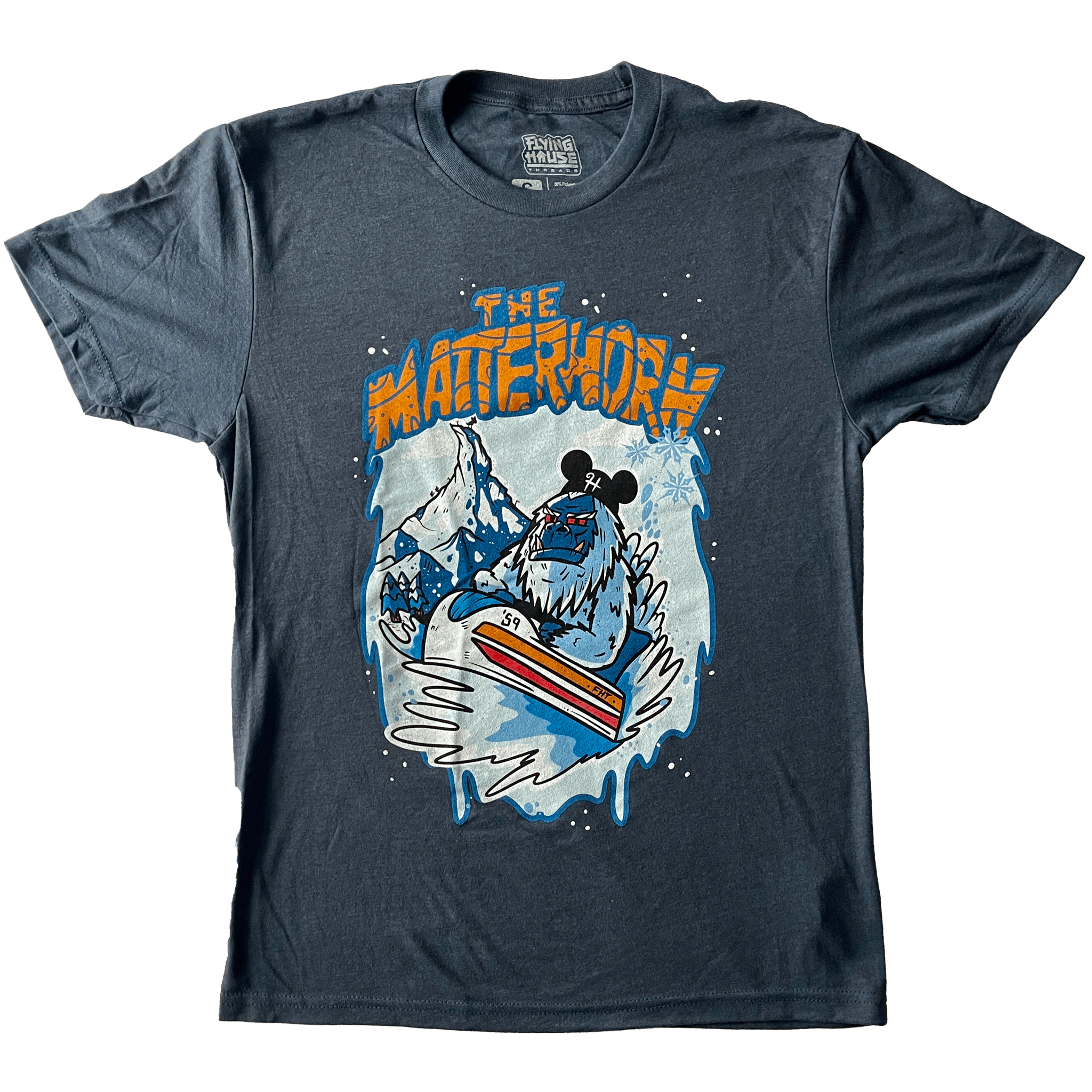 Matterhorn 2.0 T-Shirt - Triblend - flyinghousethreads