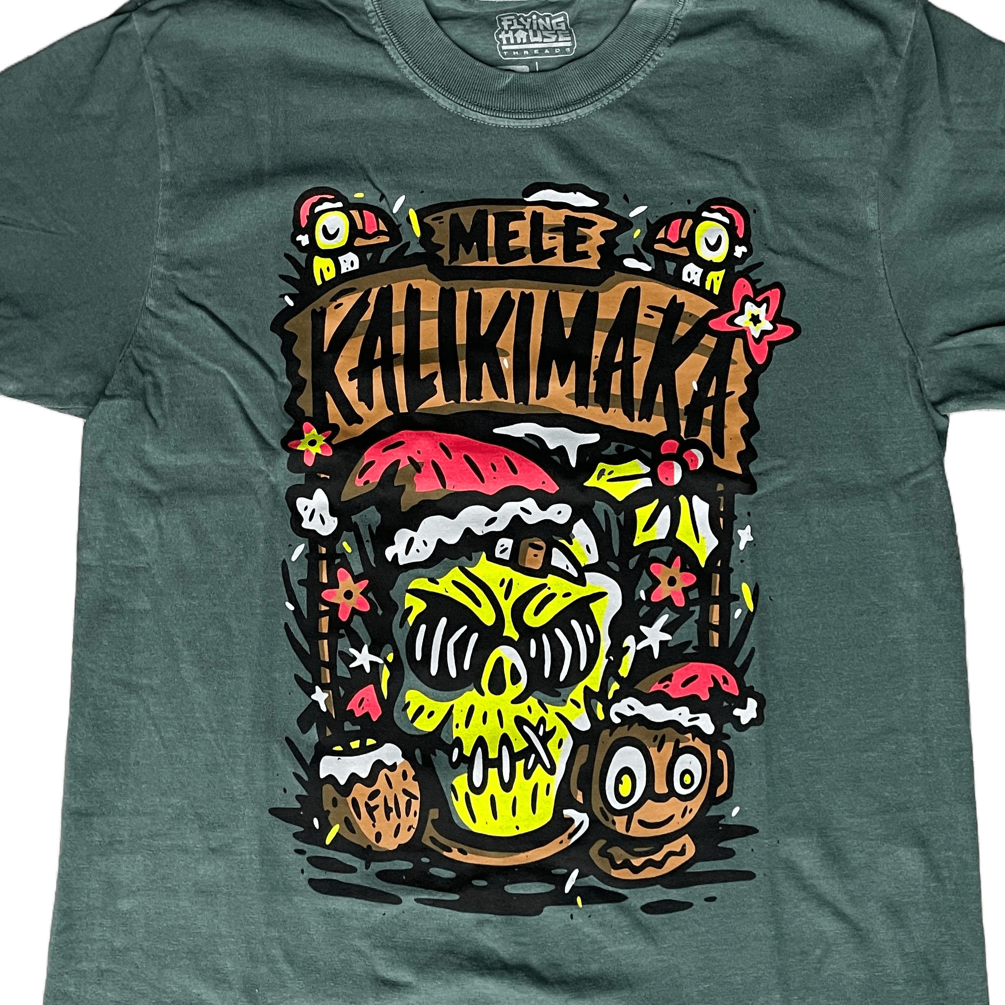 Mele Kalikimaka 2.0 T-Shirt - 100% Cotton - flyinghousethreads