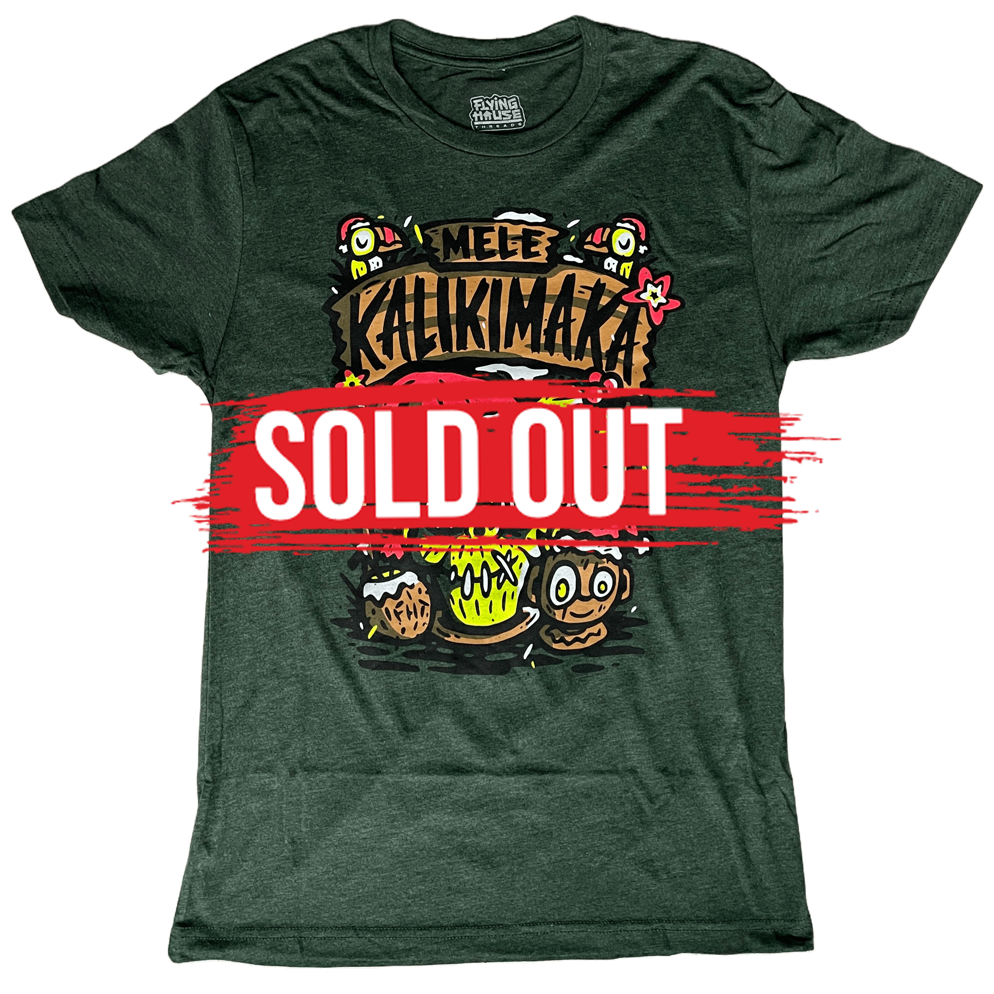 Mele Kalikimaka 2.0 T-Shirt - Triblend - flyinghousethreads