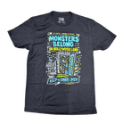 Monsters Belong T-Shirt - Triblend - Flying House Threads