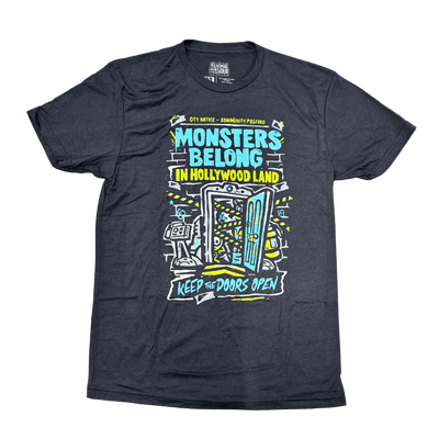 Monsters Belong T-Shirt - Triblend - Flying House Threads