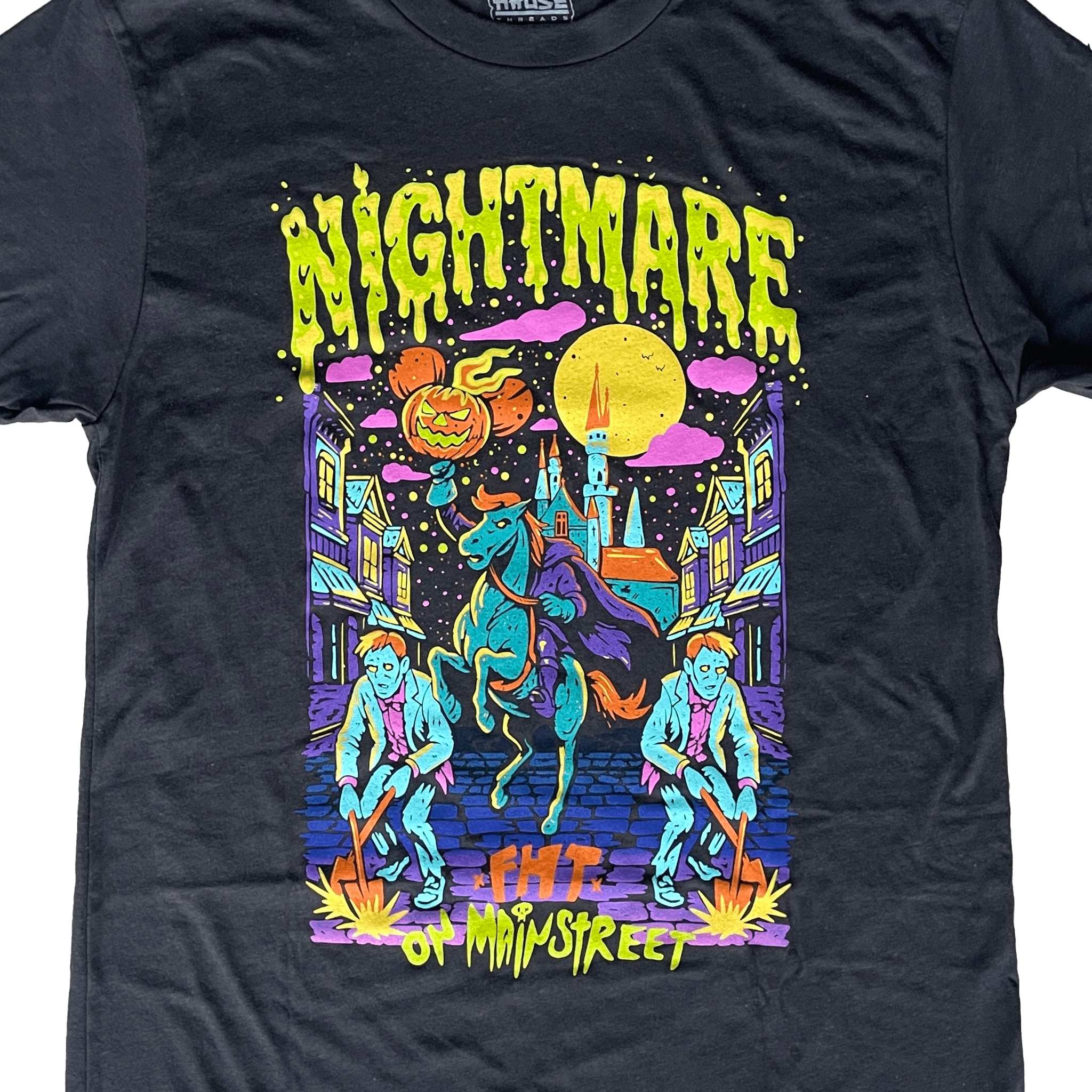 Nightmare on Main St. T-Shirt - Triblend - flyinghousethreads