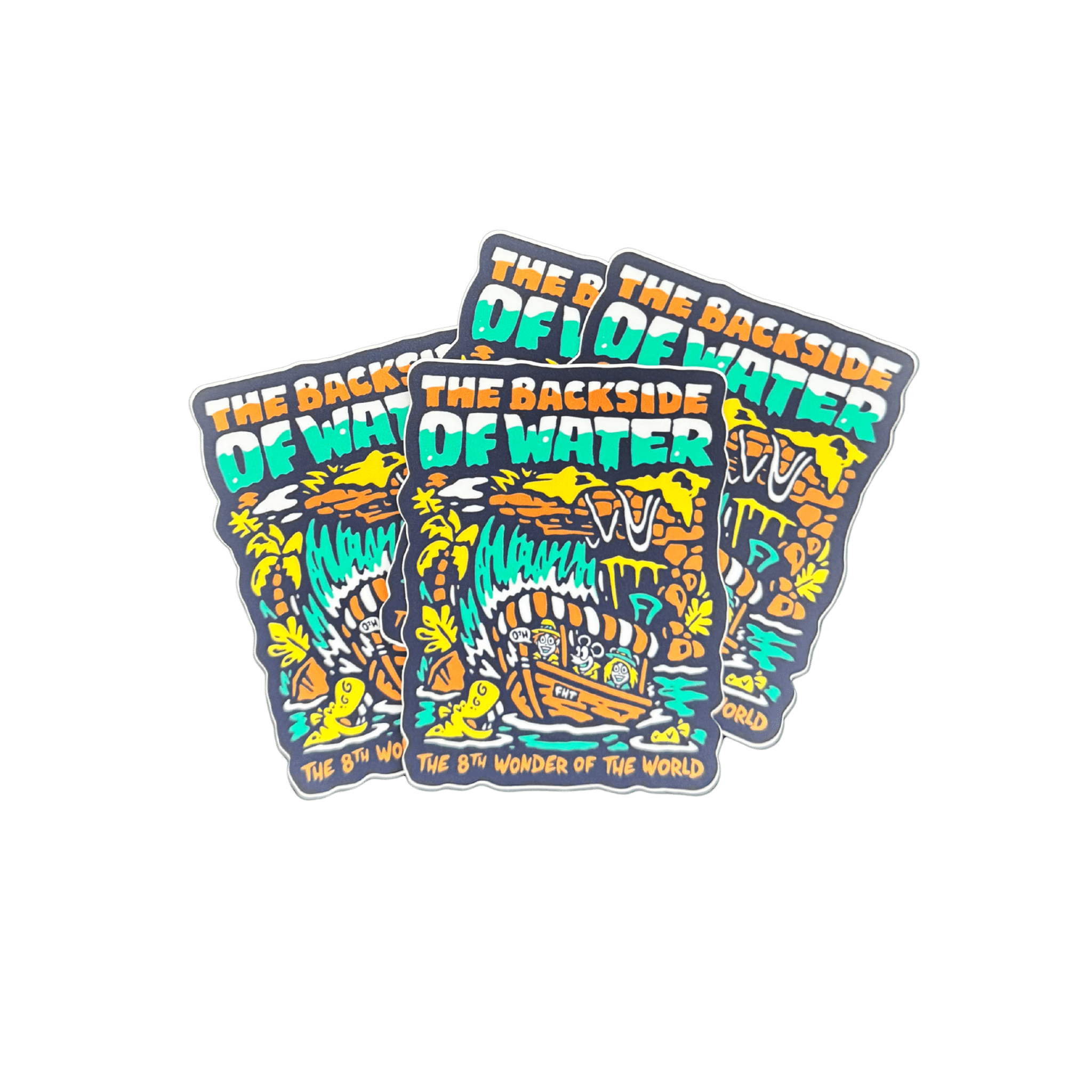 O2H Jungle Cruise Sticker - Flying House Threads
