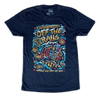 Off the Rails T-Shirt - Triblend - flyinghousethreads