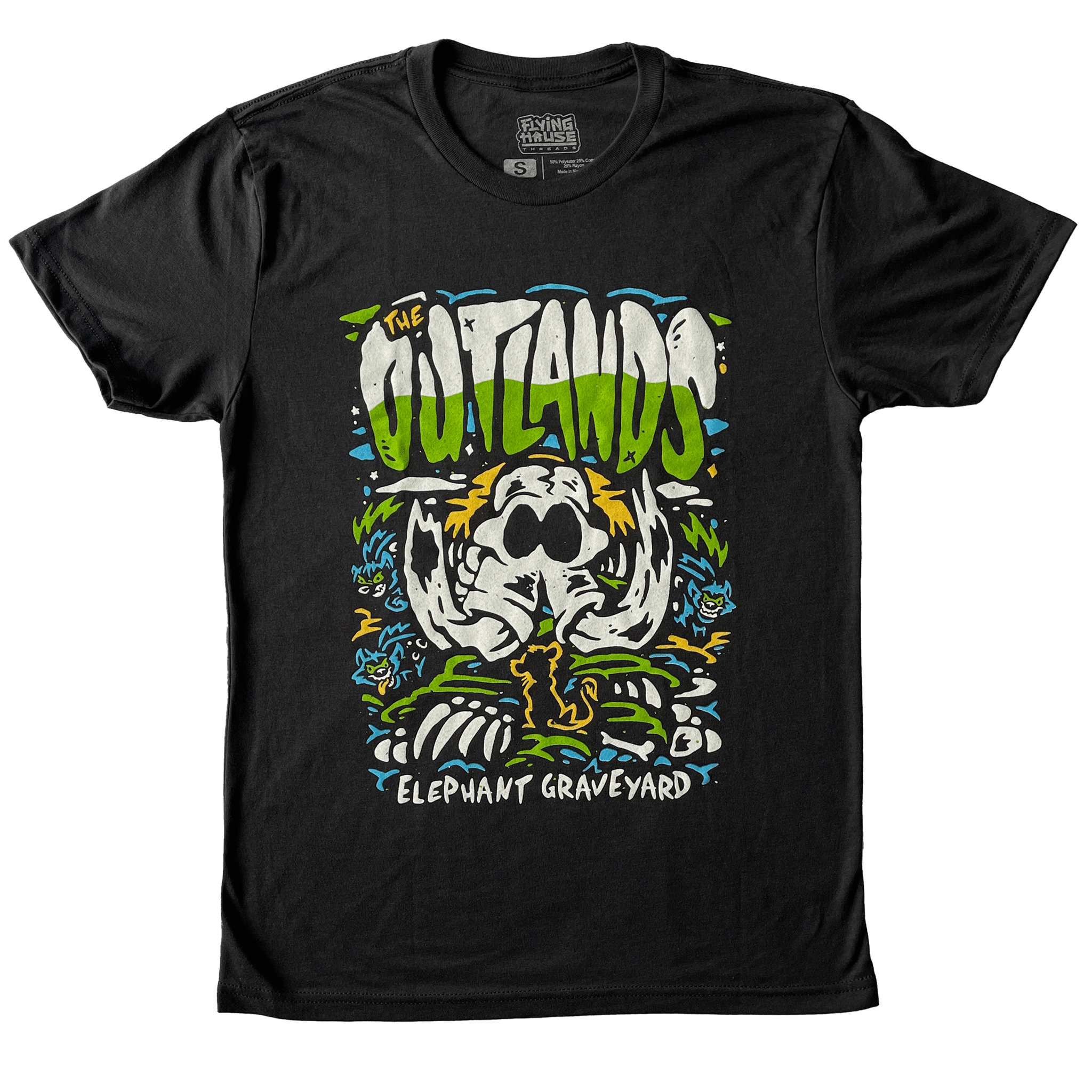 Outlands T-Shirt - Triblend - flyinghousethreads