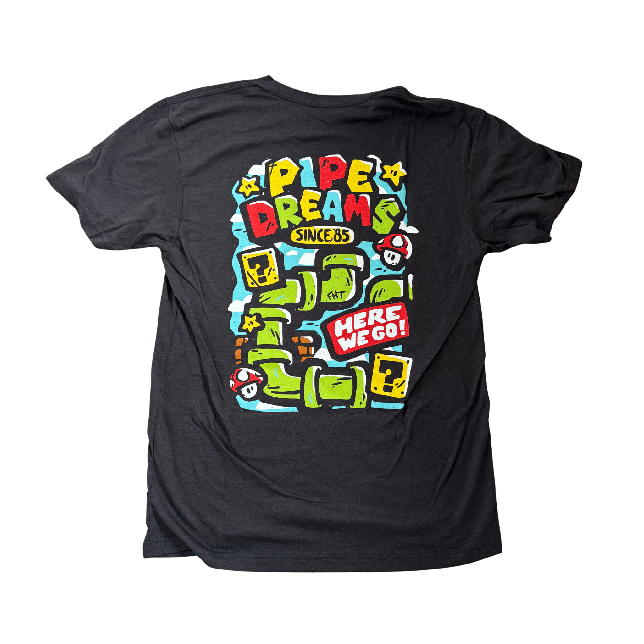 Pipe Dreams T-Shirt - Triblend - Flying House Threads