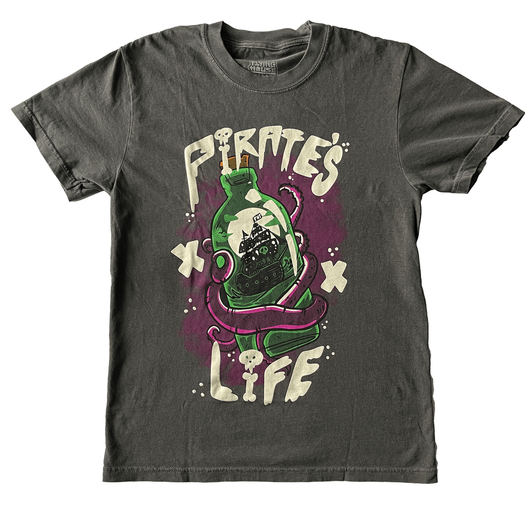 Pirates Life T-Shirt - 100% Cotton - flyinghousethreads