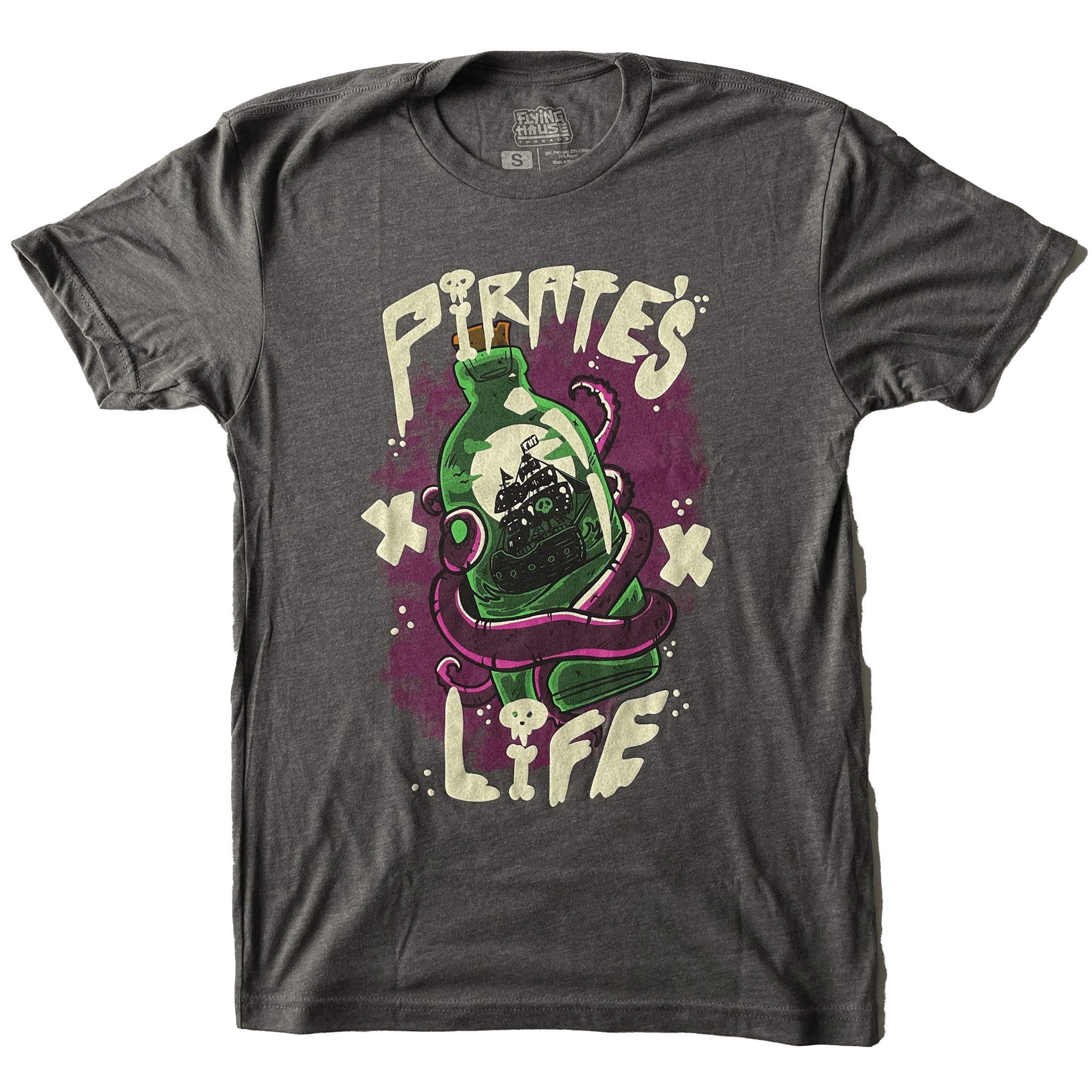 Pirates Life T-Shirt - Triblend - flyinghousethreads