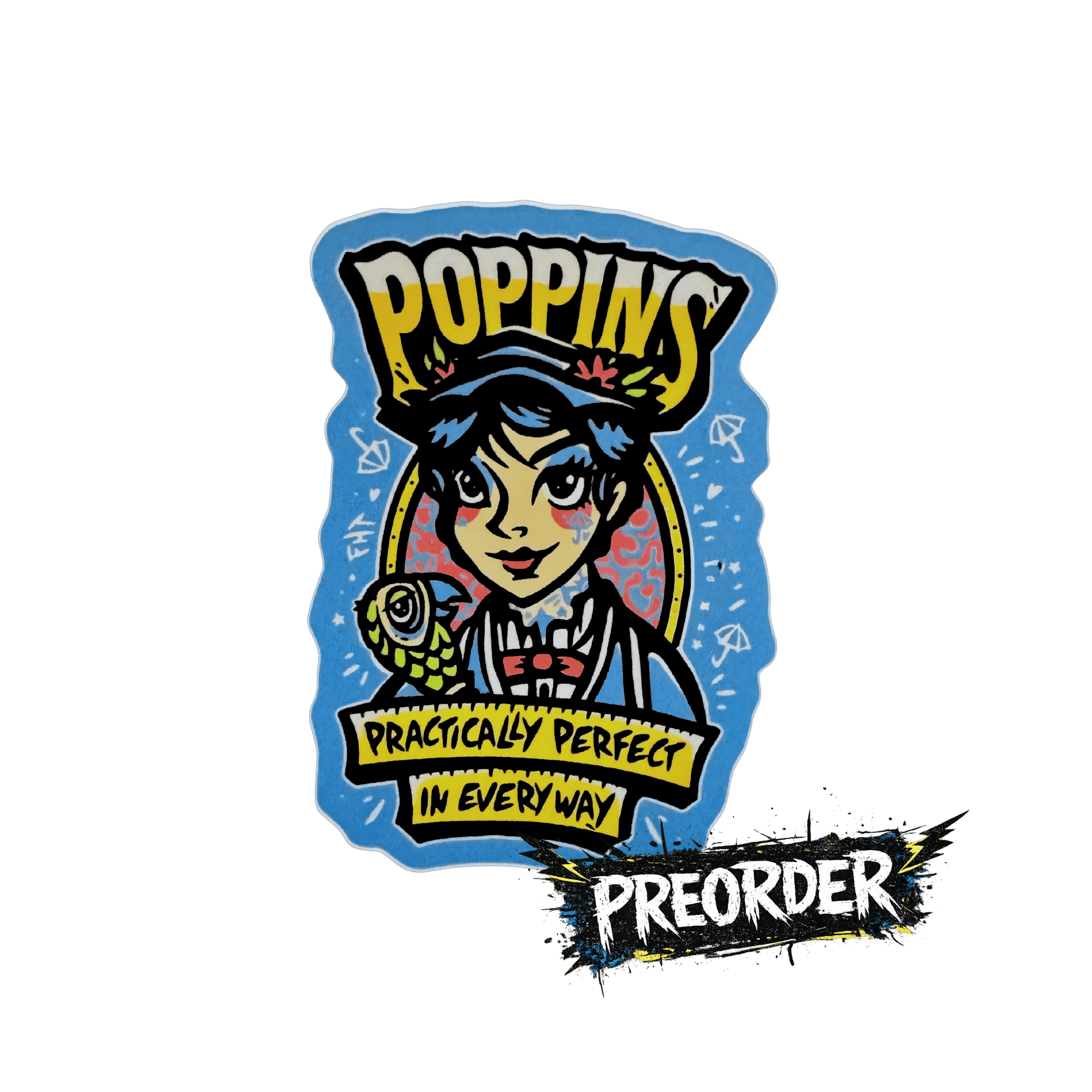 Poppins Stickers (PREORDER) - Flying House Threads