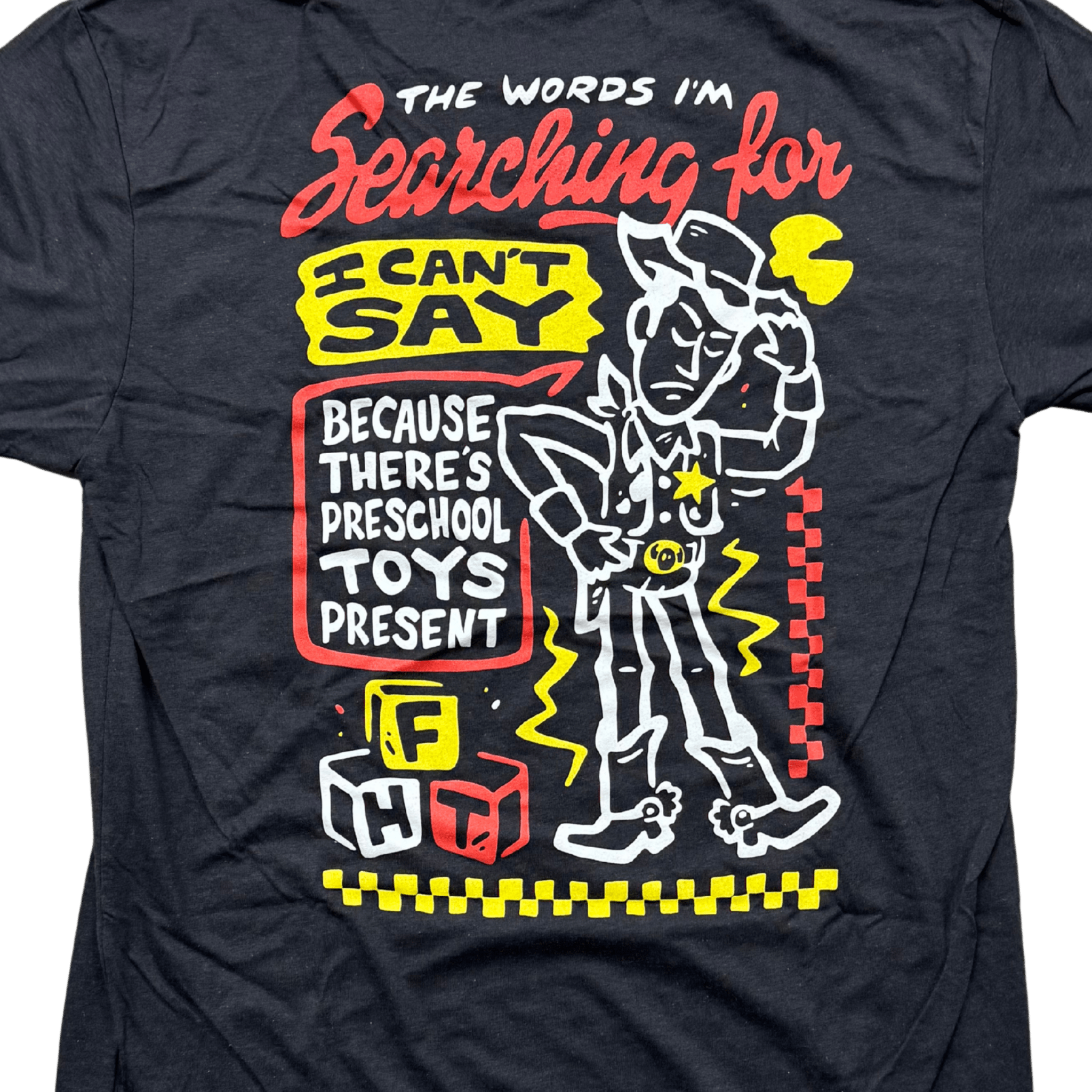 Preschool Toys Present T-Shirt - Triblend - Flying House Threads
