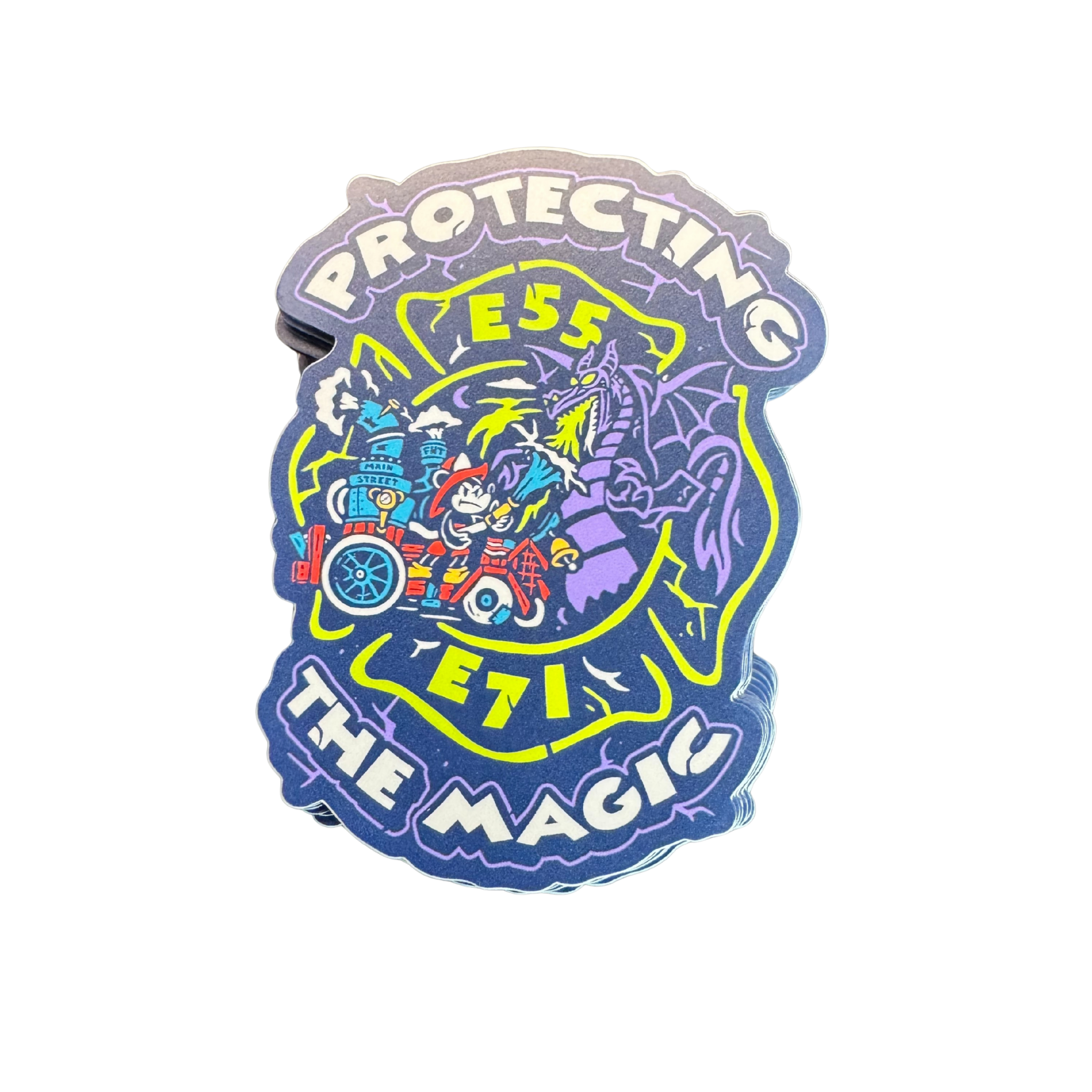 Protecting the Magic Stickers - Flying House Threads