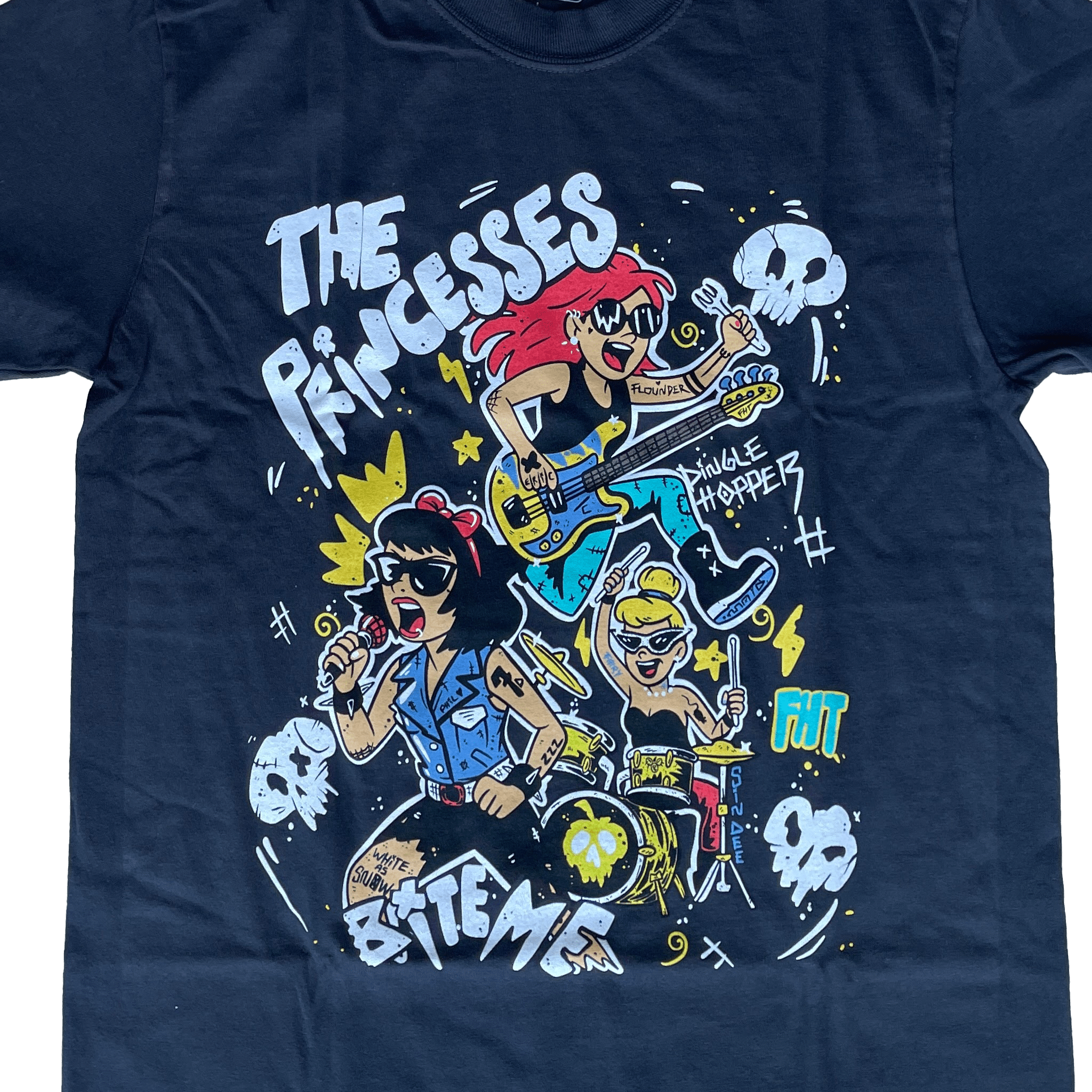 Punk Princess T-Shirt - 100% Cotton - flyinghousethreads