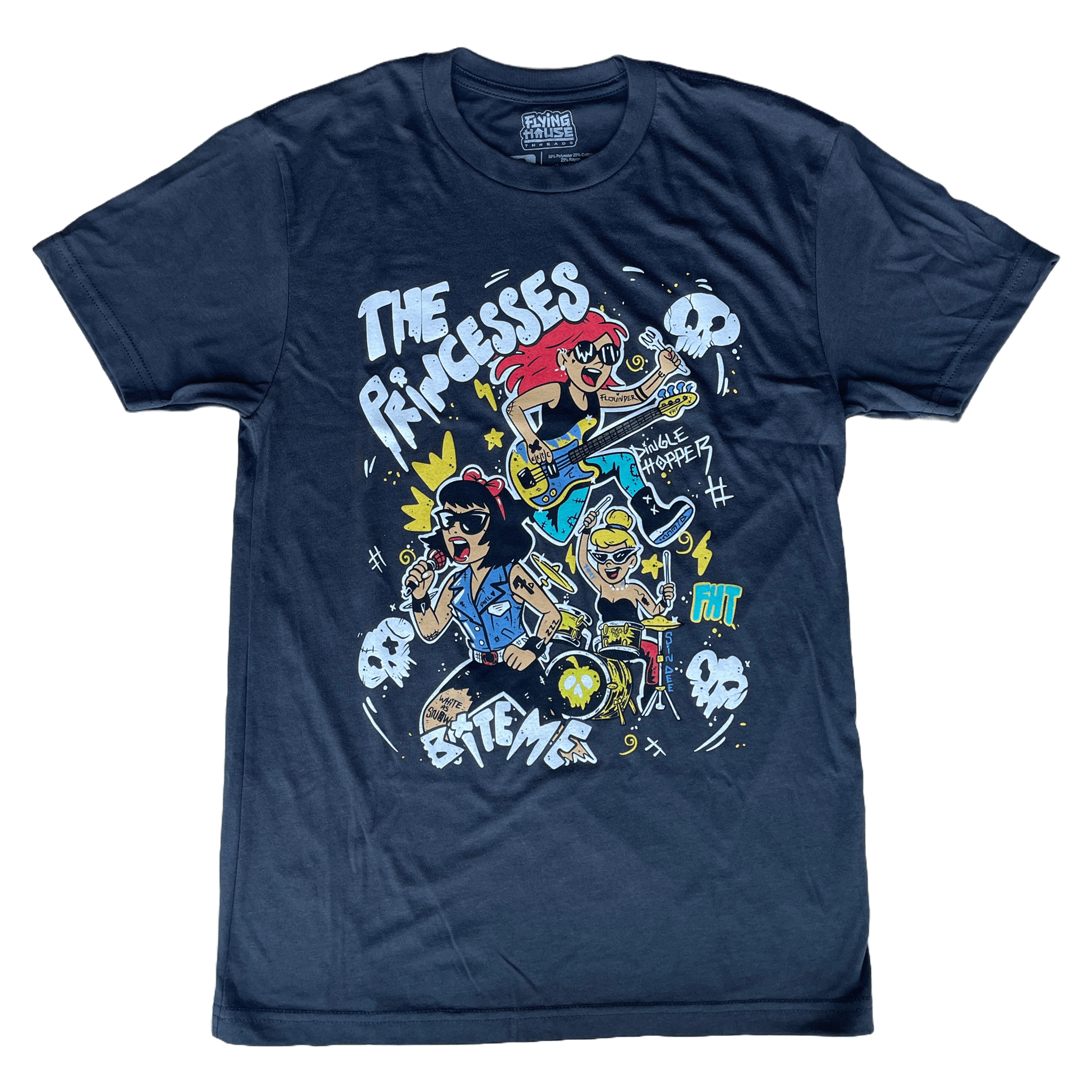 Punk Princess T-Shirt - Triblend - flyinghousethreads