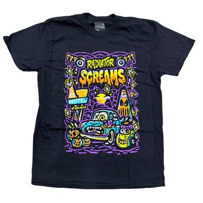 Radiator Screams T-Shirt - 100% Cotton - Flying House Threads