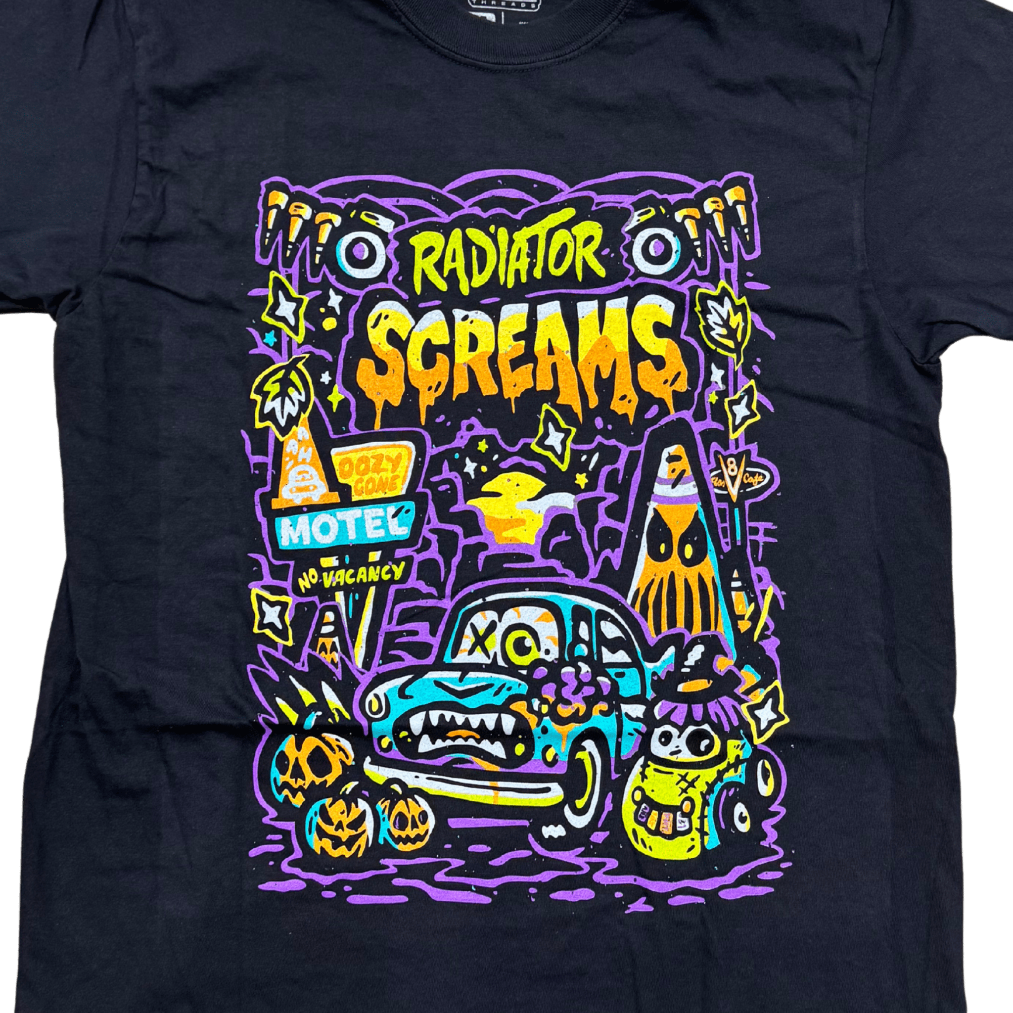 Radiator Screams T-Shirt - 100% Cotton - Flying House Threads