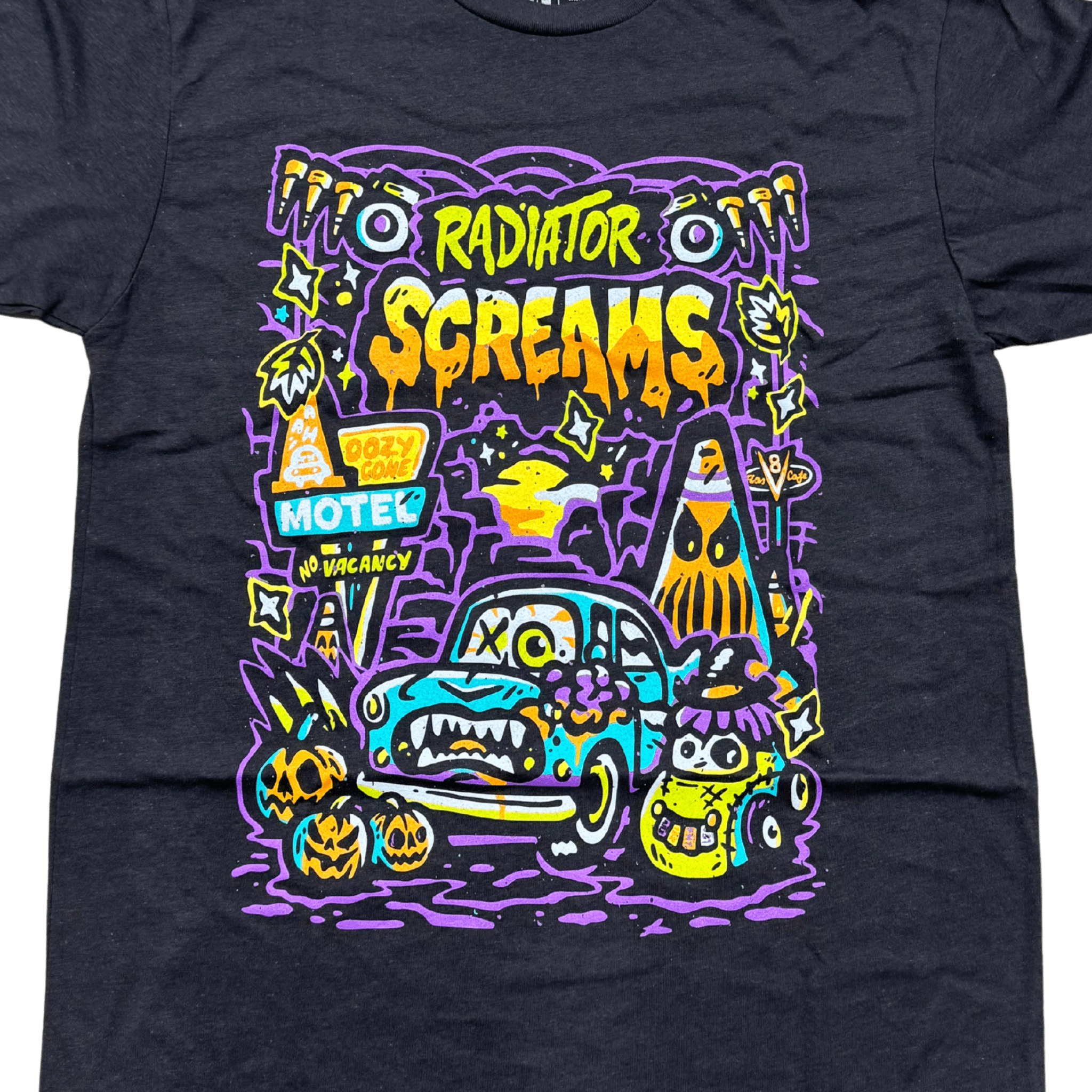 Radiator Screams T-Shirt - Triblend - Flying House Threads