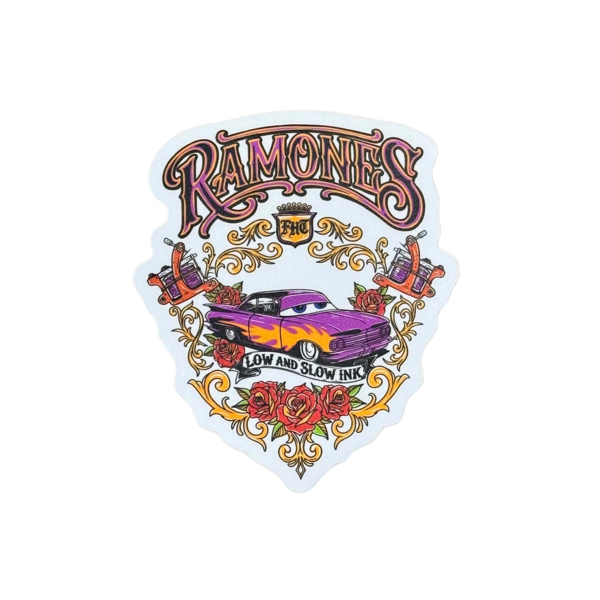 Ramones Stickers - Flying House Threads