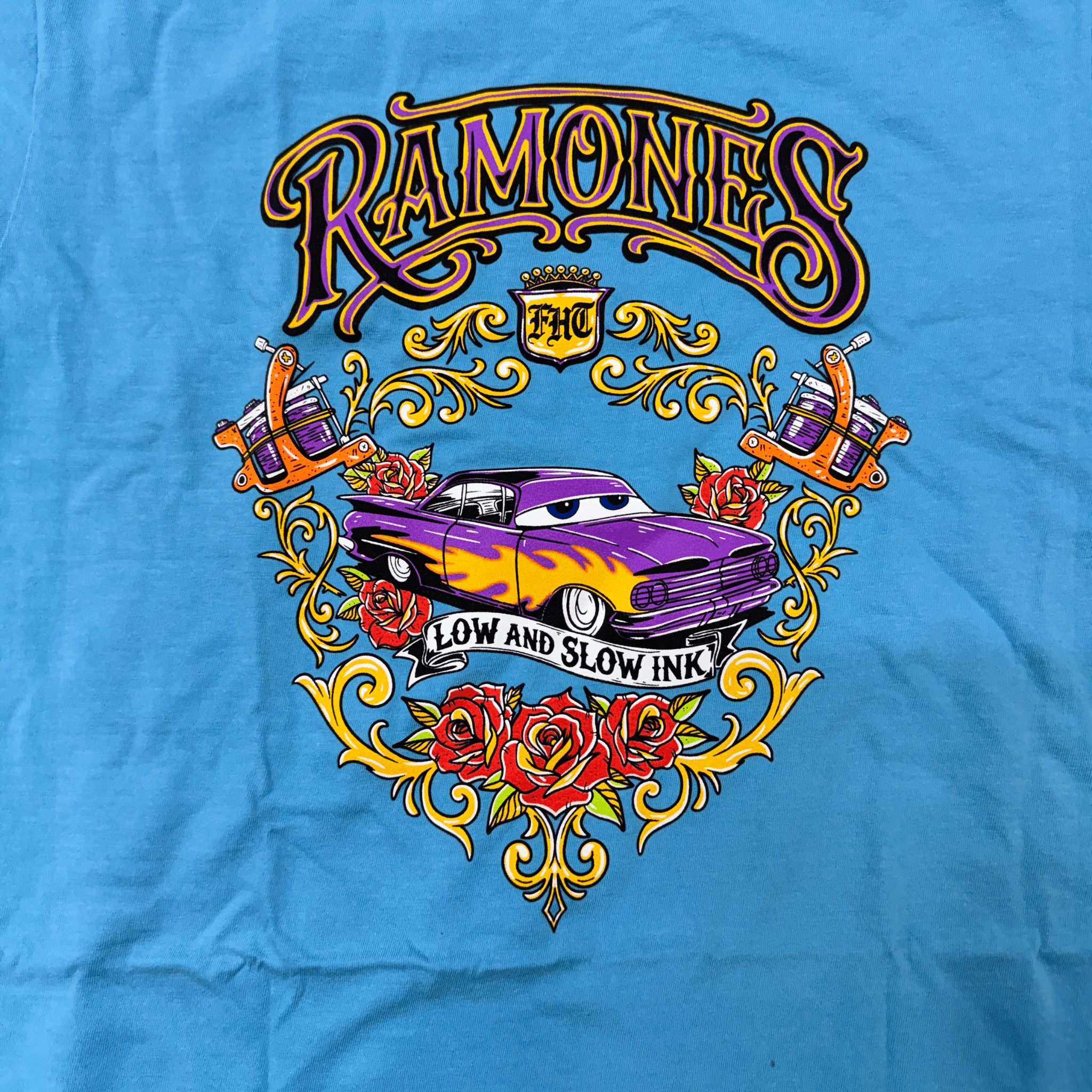 Ramones T-Shirt - 100% Cotton - Flying House Threads