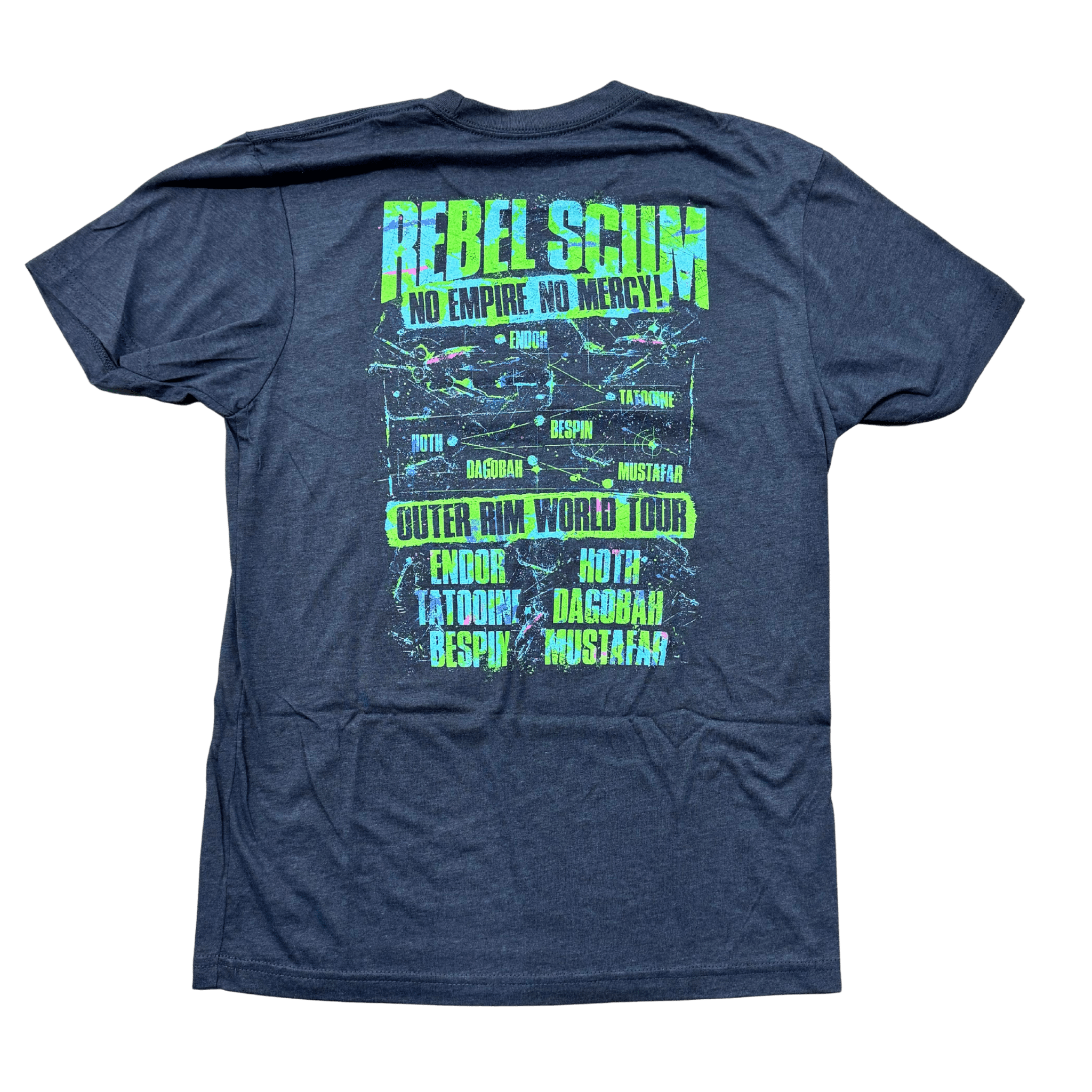 Rebel Scum T-Shirt - Triblend - Flying House Threads