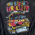 Red Car Trolley Adult Hoodie - flyinghousethreads