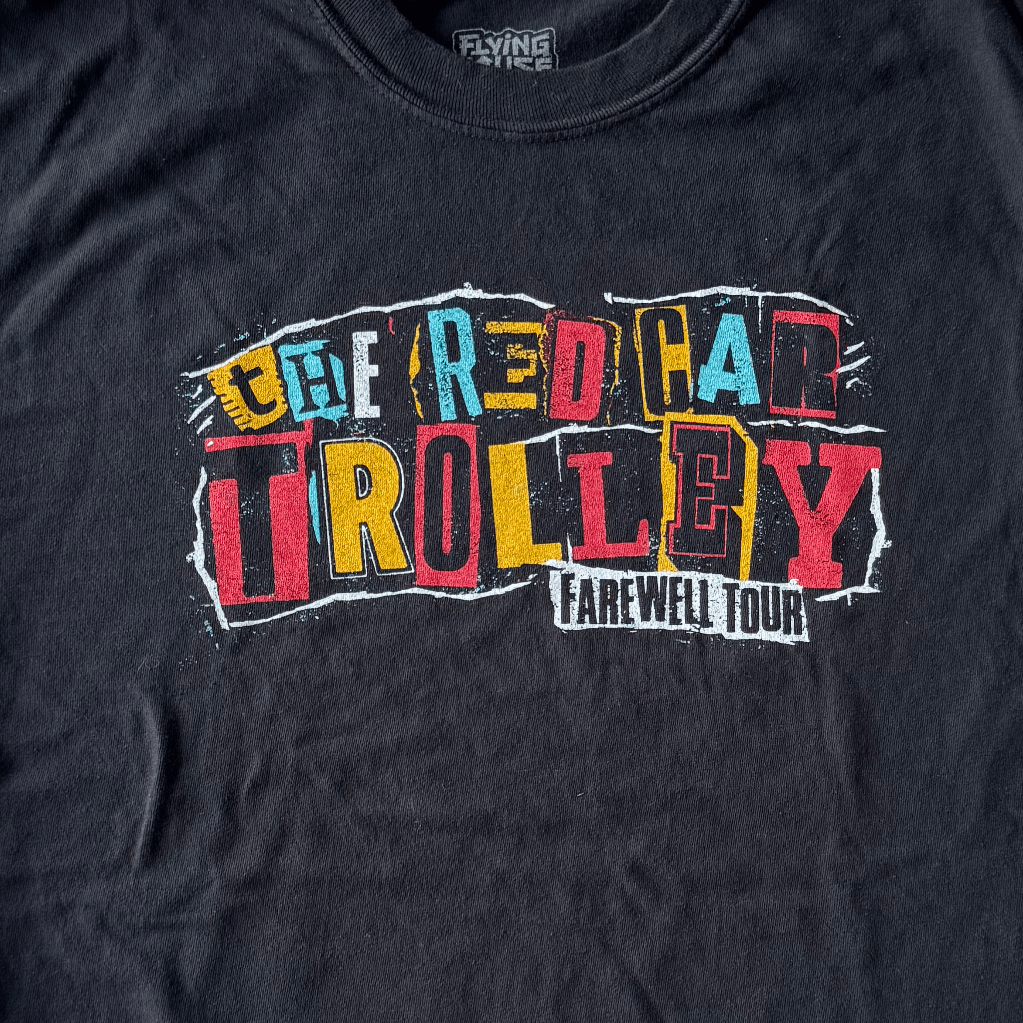 Red Car Trolley T-Shirt - 100% Cotton - flyinghousethreads