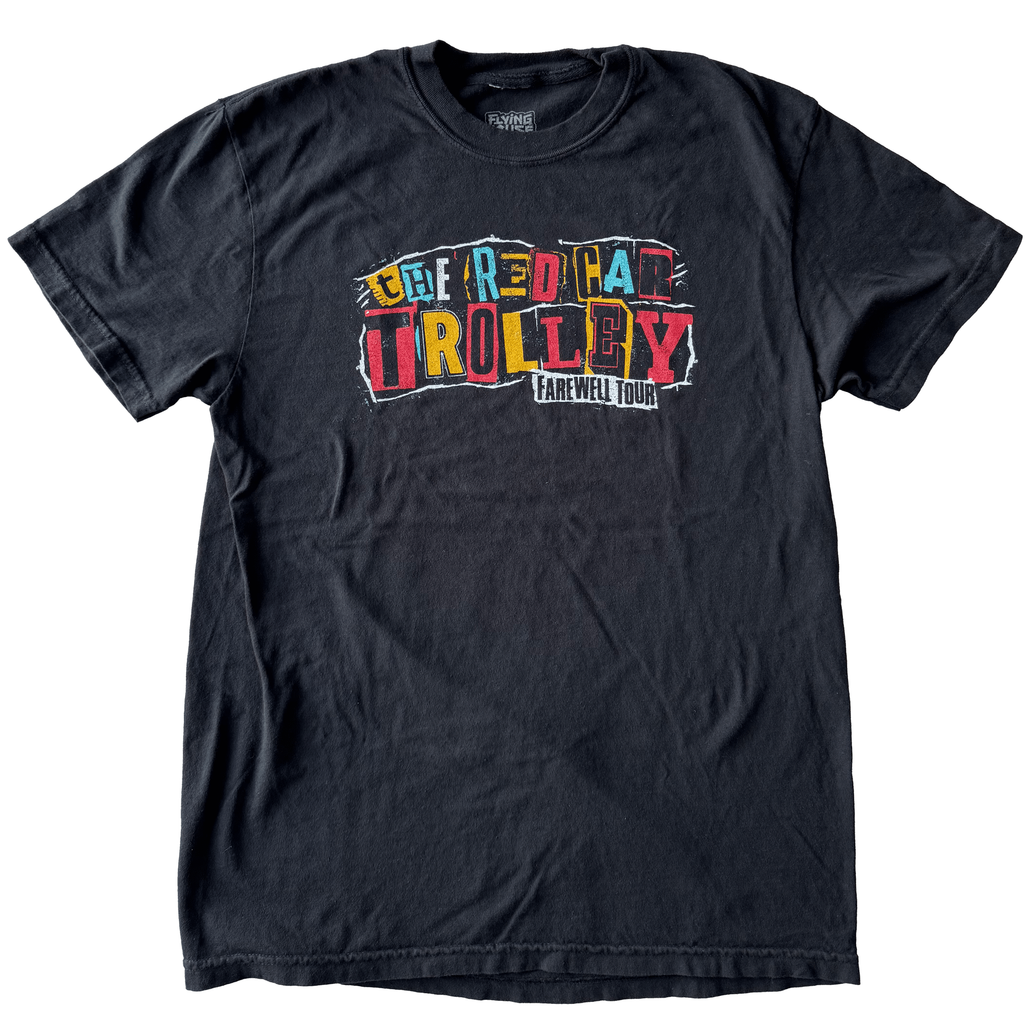 Red Car Trolley T-Shirt - 100% Cotton - flyinghousethreads