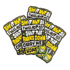 Shut the Park Down Stickers - Flying House Threads