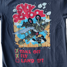 Sky School T-Shirt - 100% Cotton - flyinghousethreads