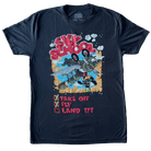 Sky School T-Shirt - Triblend - flyinghousethreads