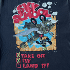 Sky School T-Shirt - Triblend - flyinghousethreads