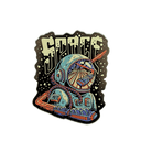 Space 2.0 Stickers - Flying House Threads