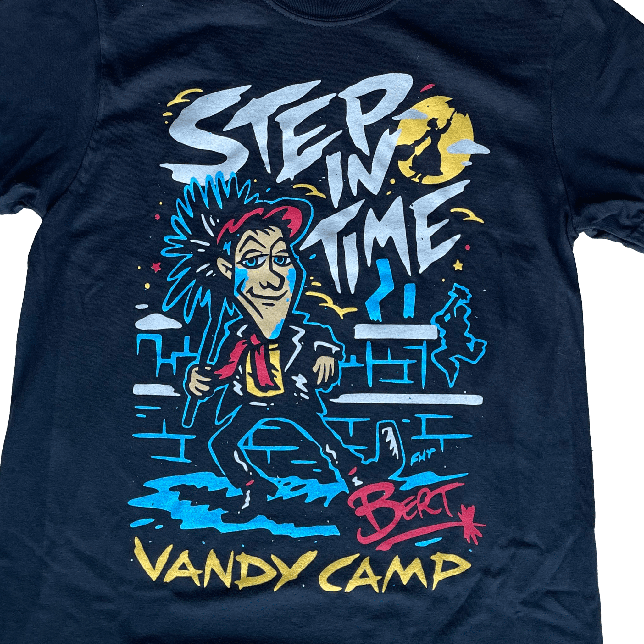 Step in Time (Vandy Camp) T-Shirt - 100% Cotton - flyinghousethreads