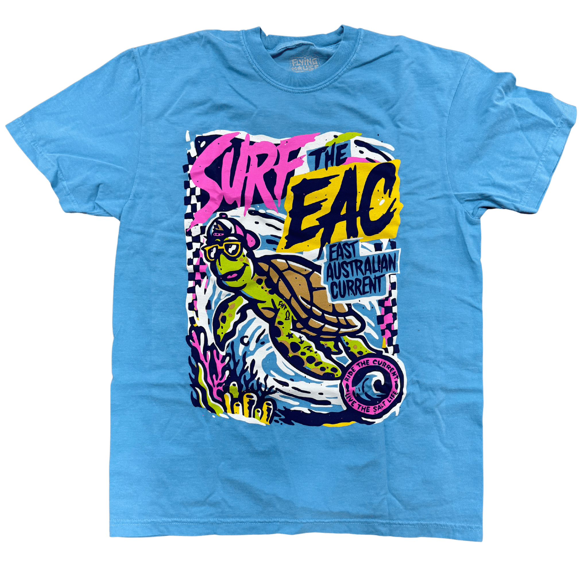 Surf the EAC T-Shirt - 100% Cotton - Flying House Threads