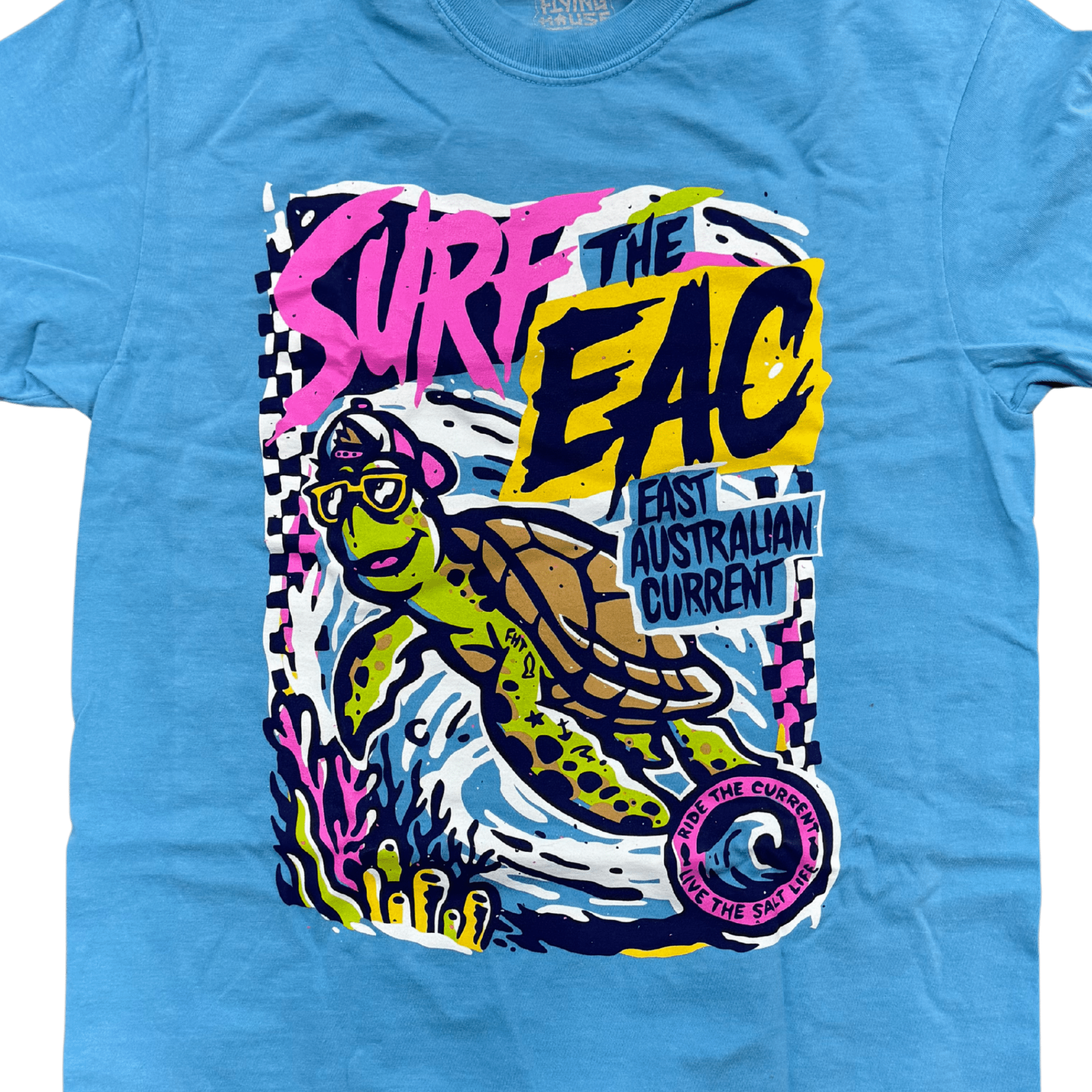 Surf the EAC T-Shirt - 100% Cotton - Flying House Threads