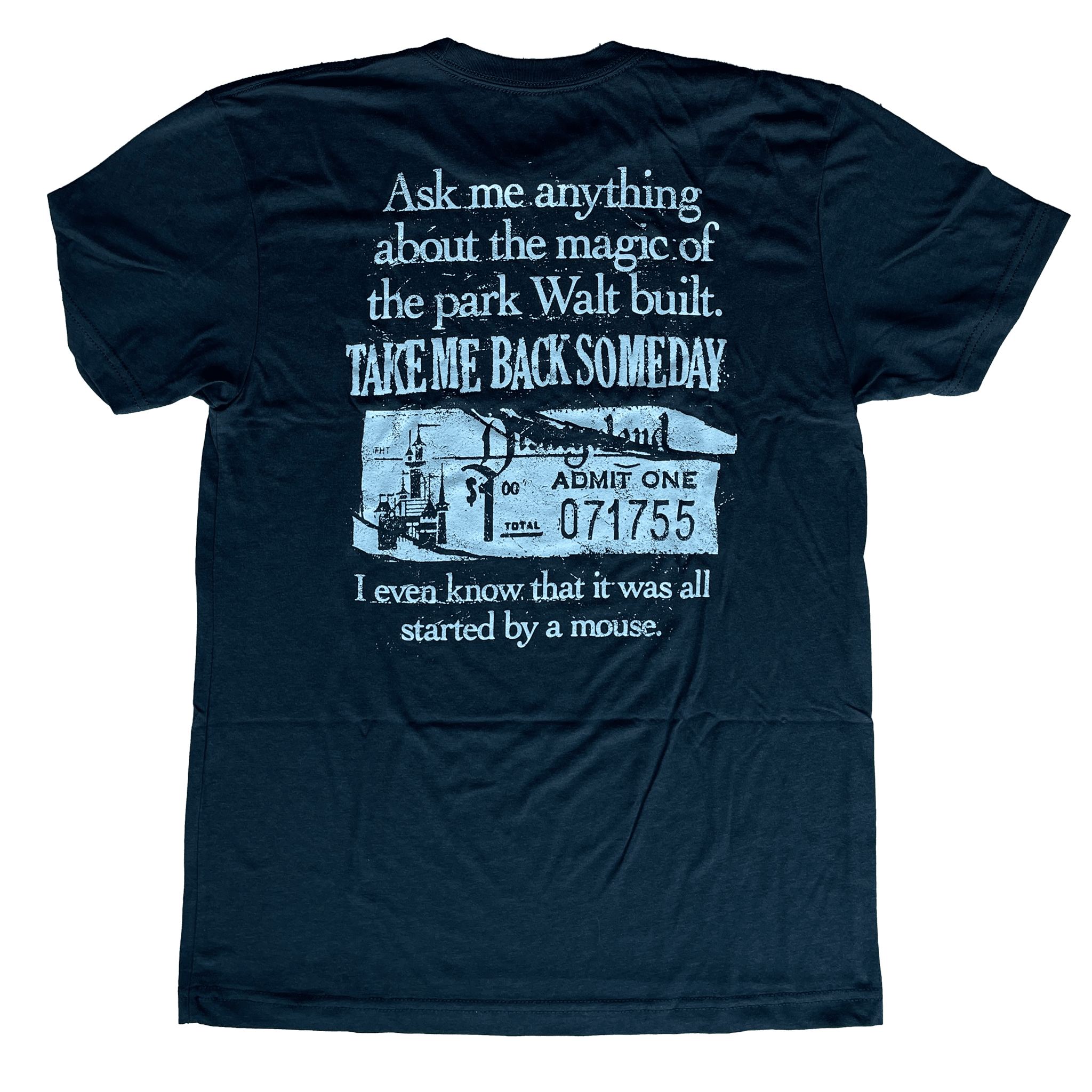 Take Me Back Someday T-Shirt - Triblend - flyinghousethreads