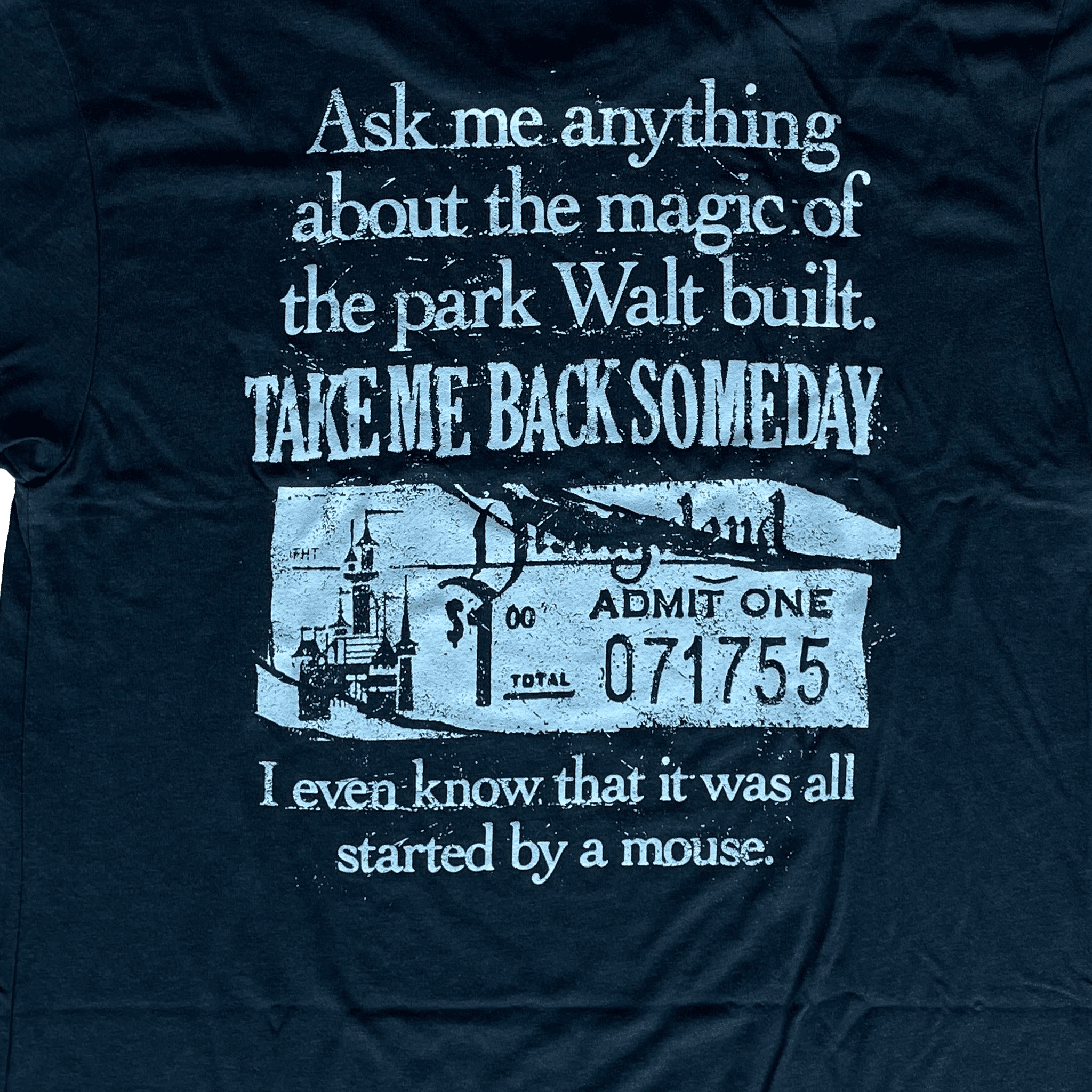 Take Me Back Someday T-Shirt - Triblend - flyinghousethreads