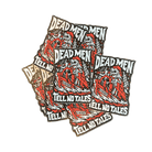 Tell No Tales Stickers - Flying House Threads