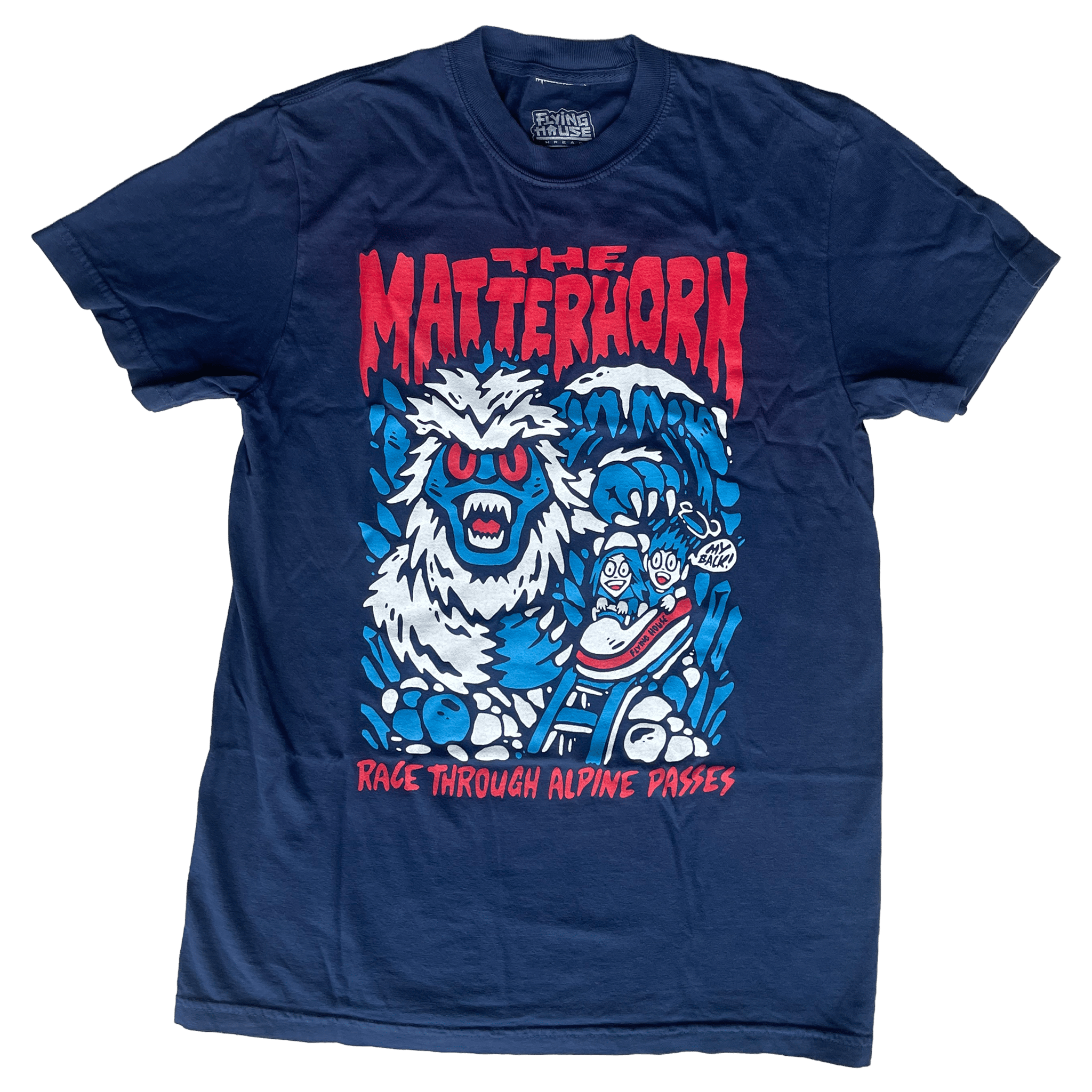The Matterhorn T-Shirt - 100% Cotton - flyinghousethreads
