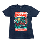 They See Me Rollin T-Shirt - Triblend - Flying House Threads