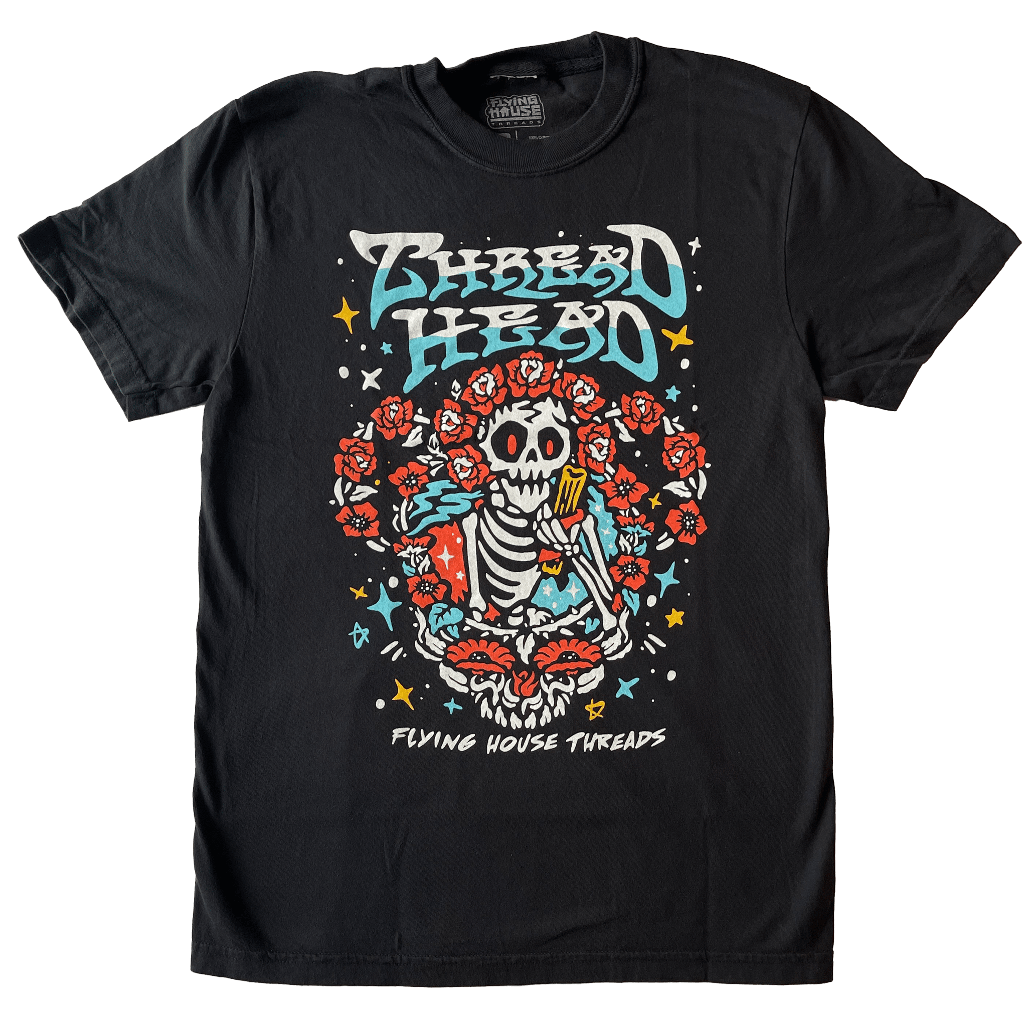 Thread Head T-Shirt - 100% Cotton - flyinghousethreads