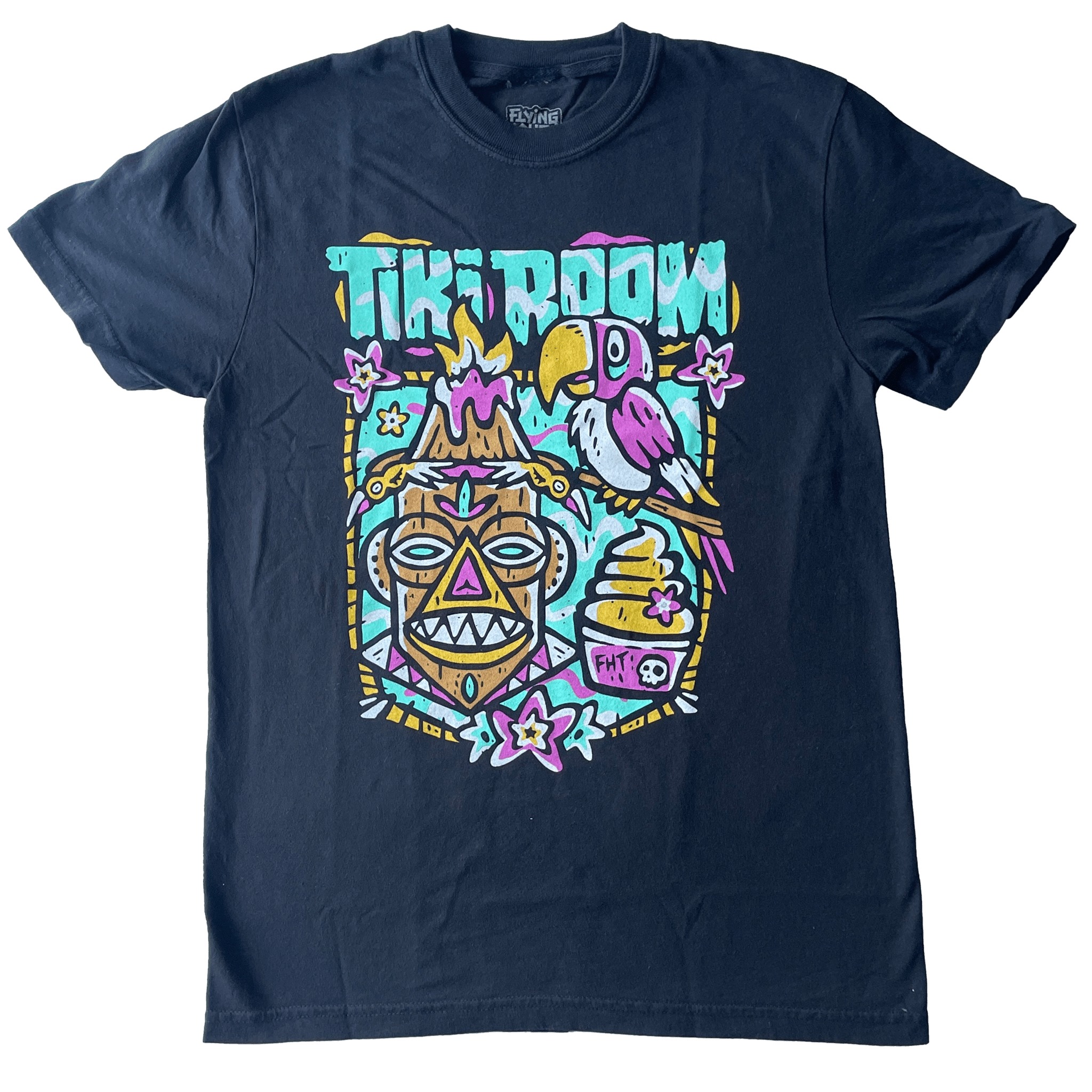Tiki T-Shirt - 100% Cotton - flyinghousethreads